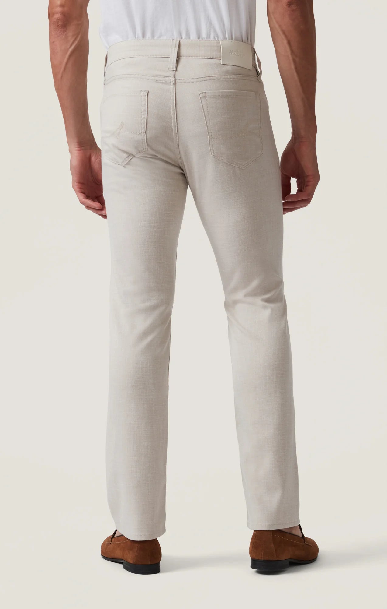 Jeans d'été crosstwill crème