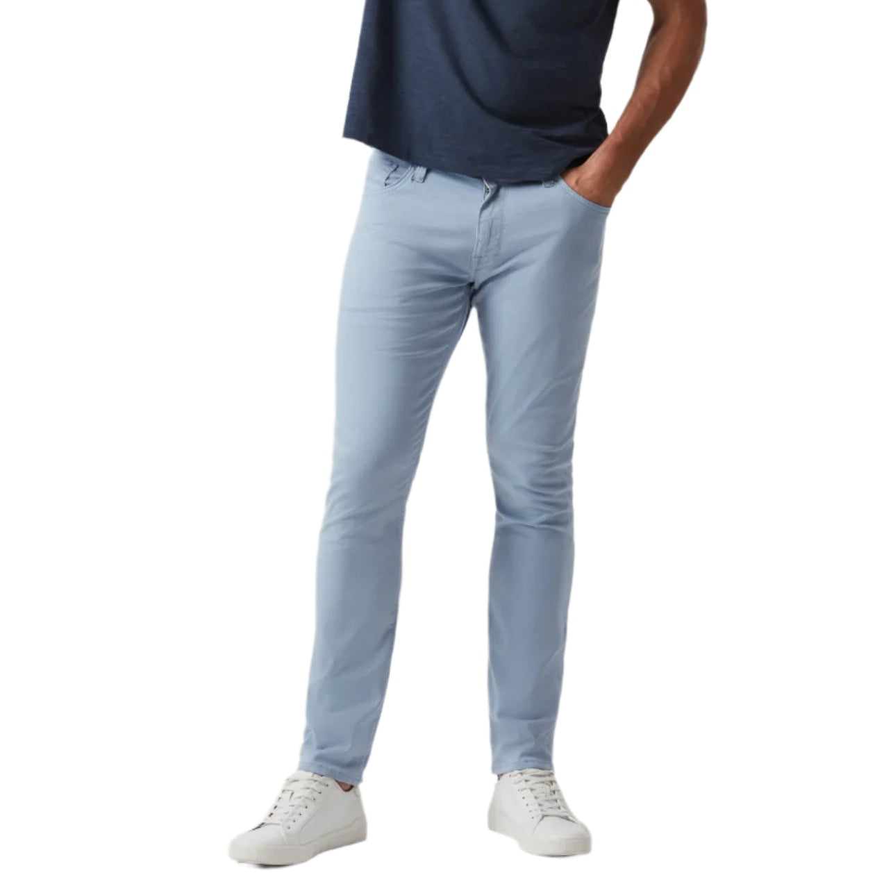 Jeans blanchit extensible