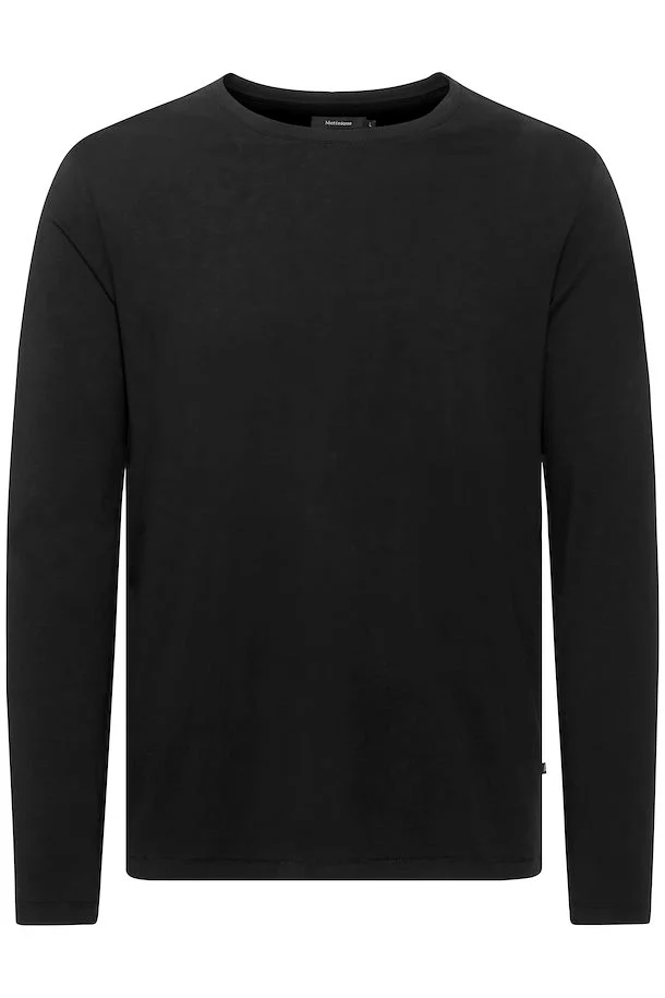 T-shirt à manches longues noir