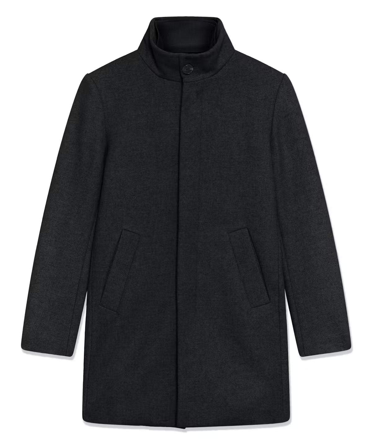 Manteau d’hiver Harvey Héritage en laine mélangée Charcoal