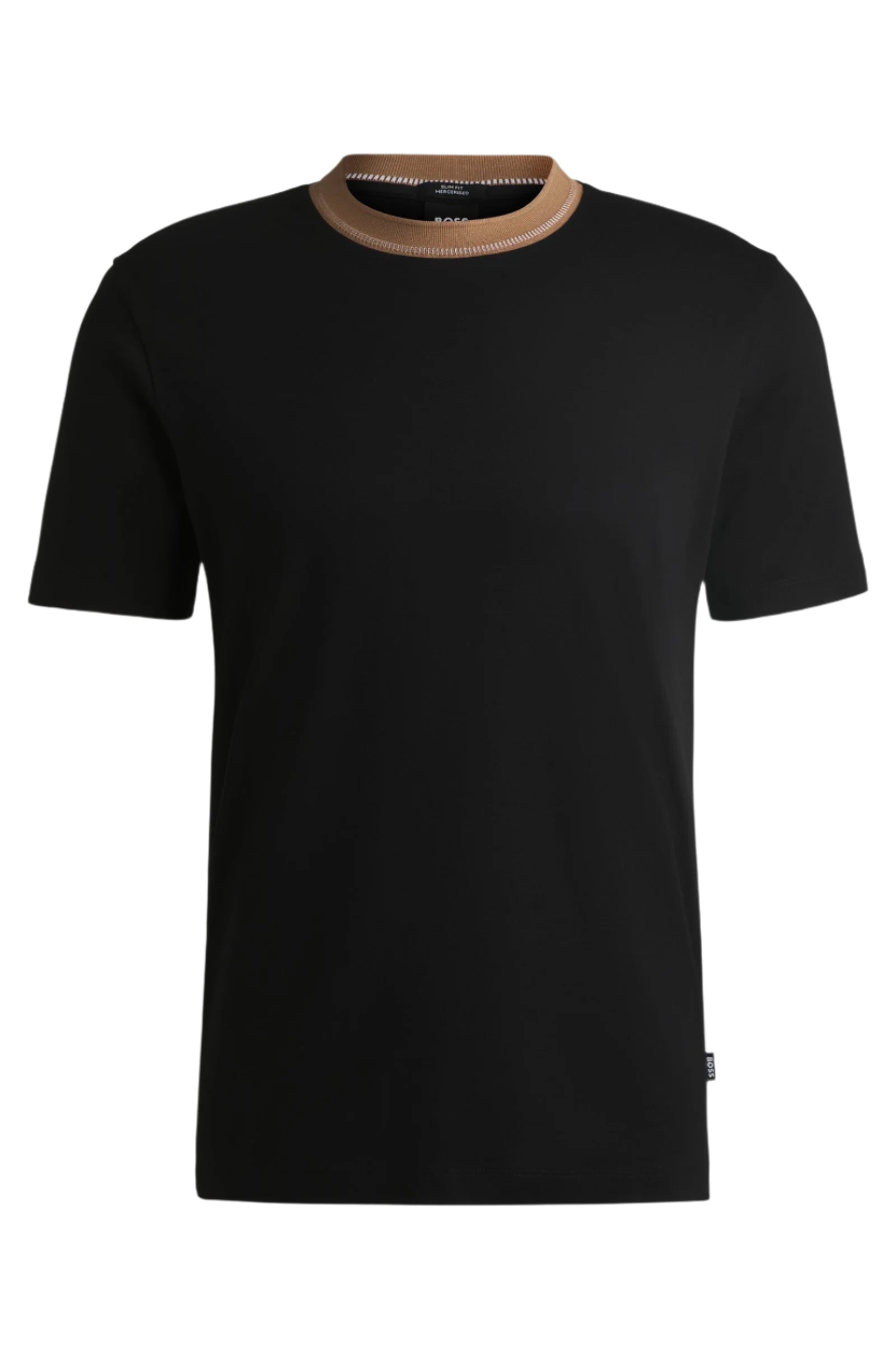 T-shirt Boss avec col contrasté