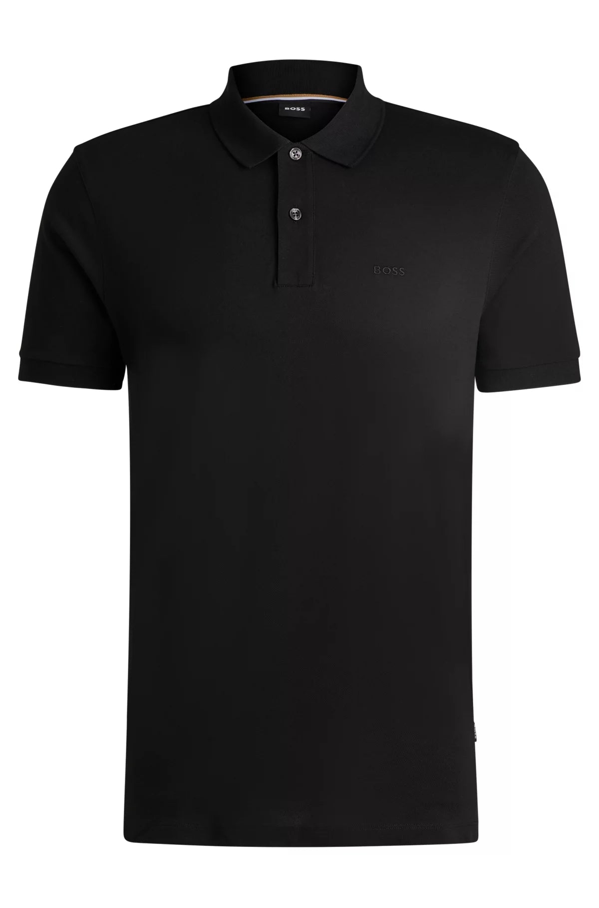 Polo noir Boss green