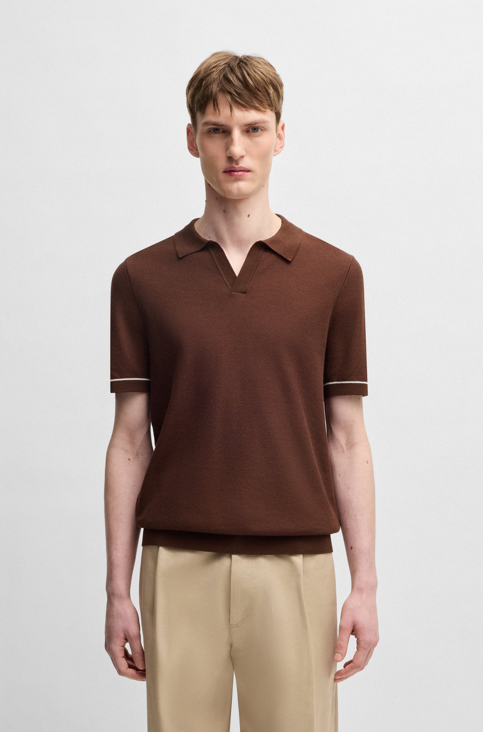 Polo boss col Johnny