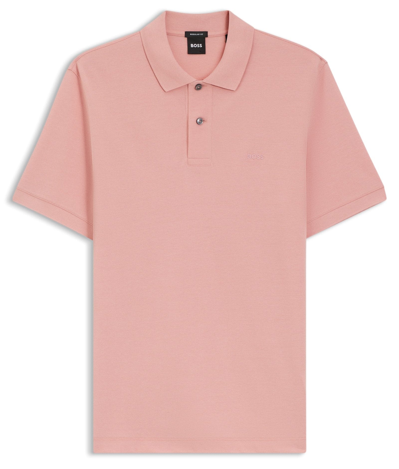 Polo piqué rose pâle