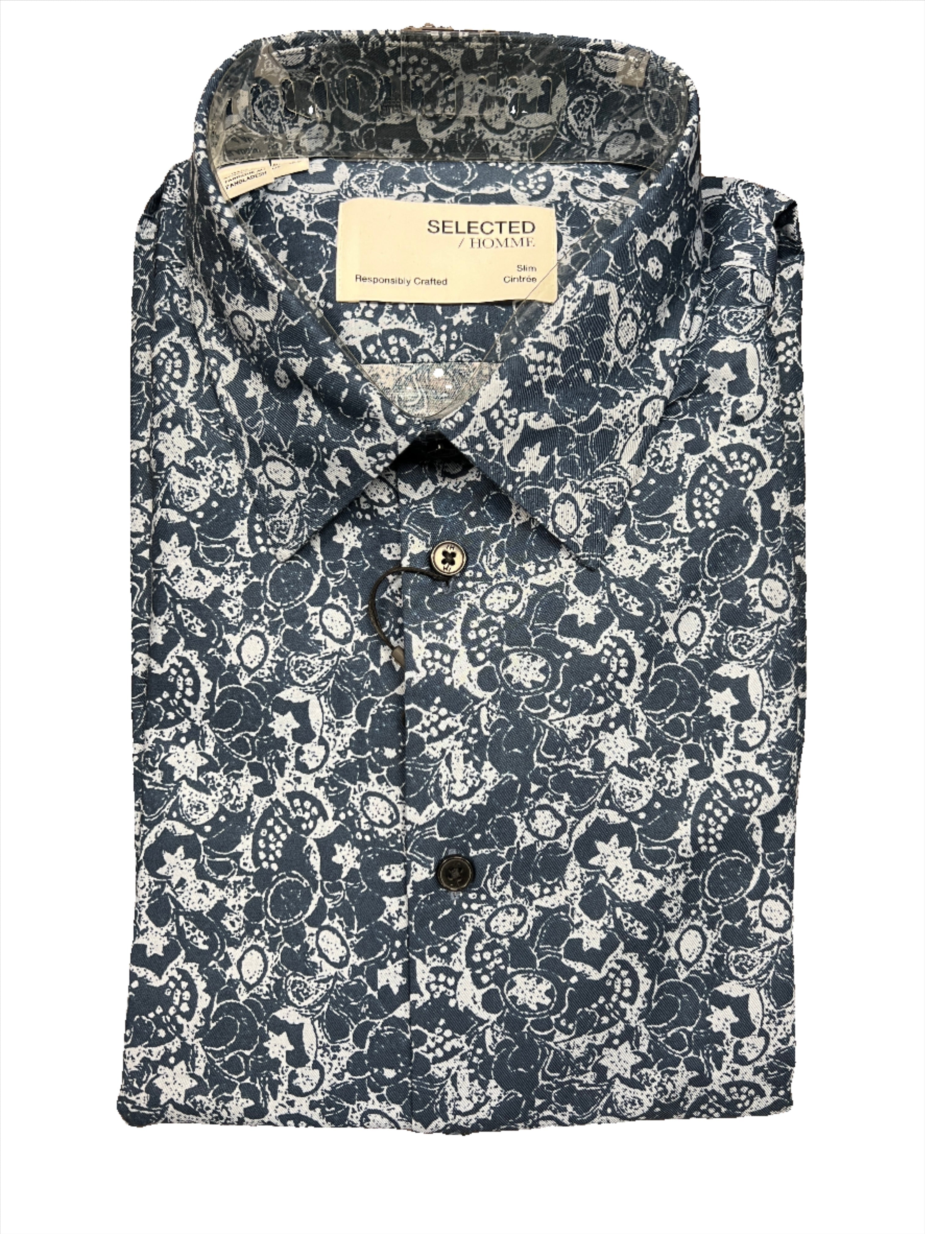 Chemise fleurie