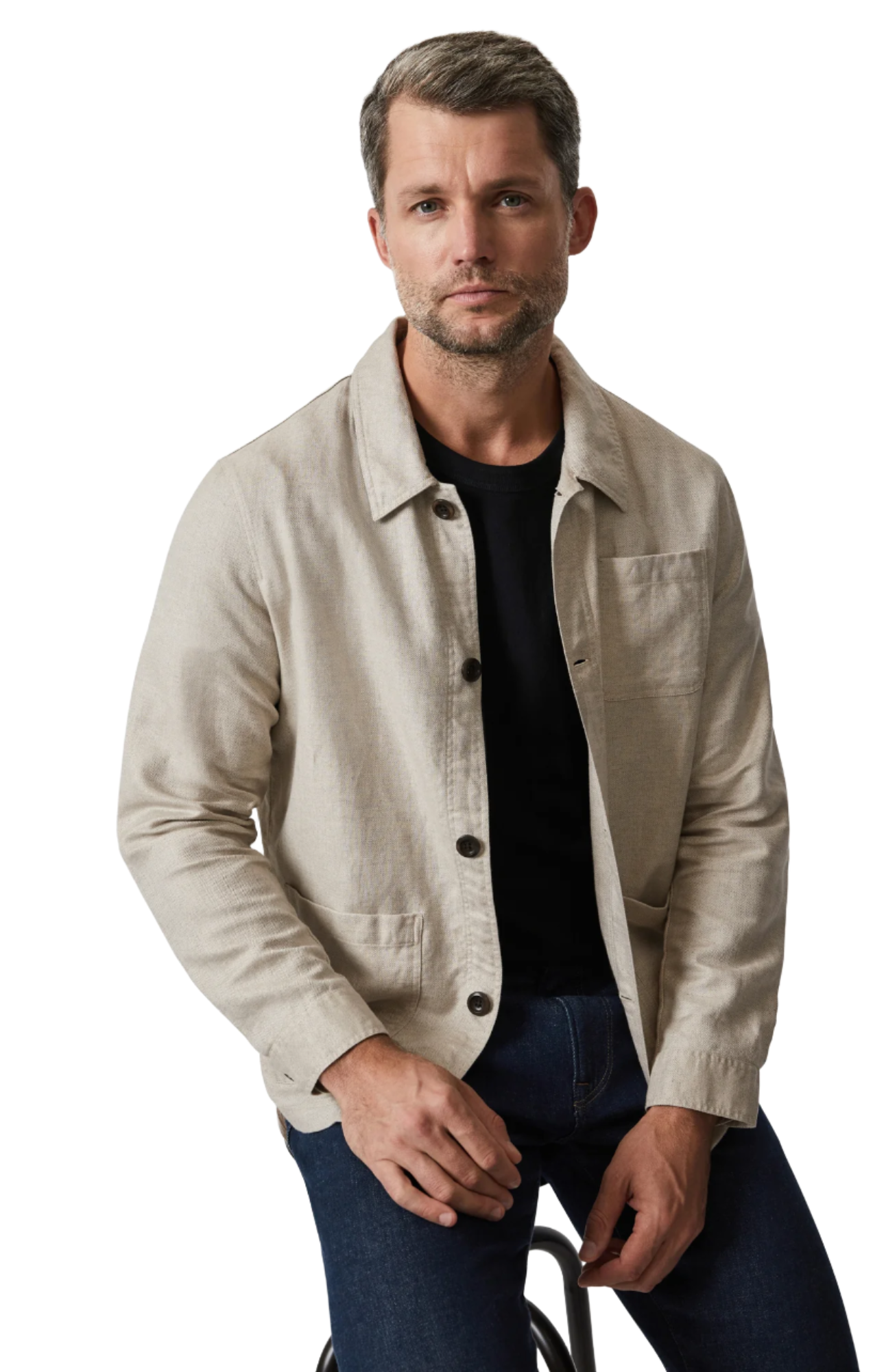 Surchemise en lin et coton d'été