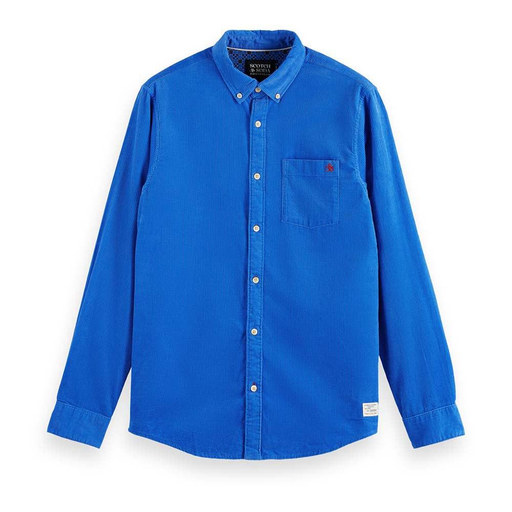 Laflamme- Chemise de corduroy bleu - SCOTCH&SODA