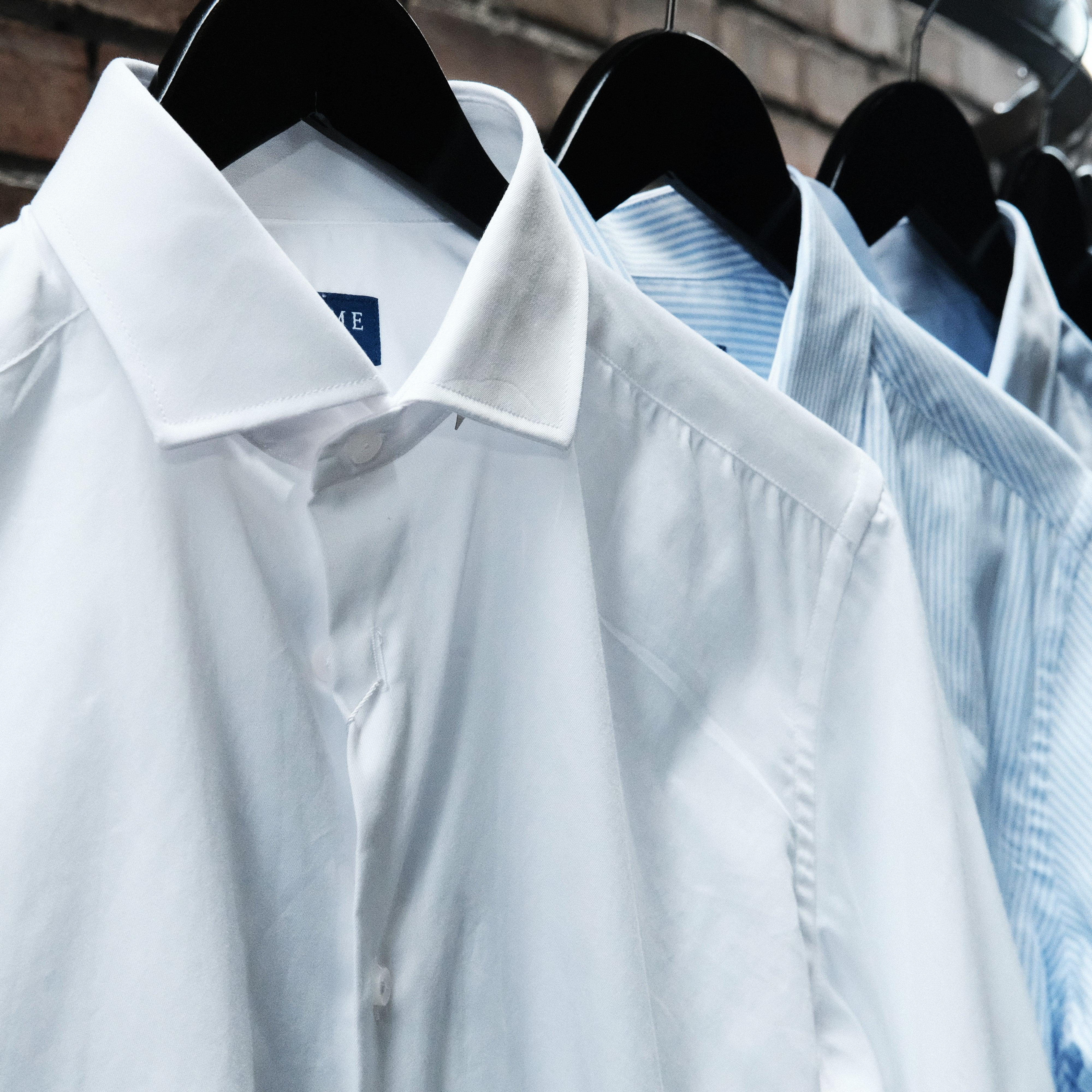 Laflamme- Chemise de poplin blanche - Laflamme & cie