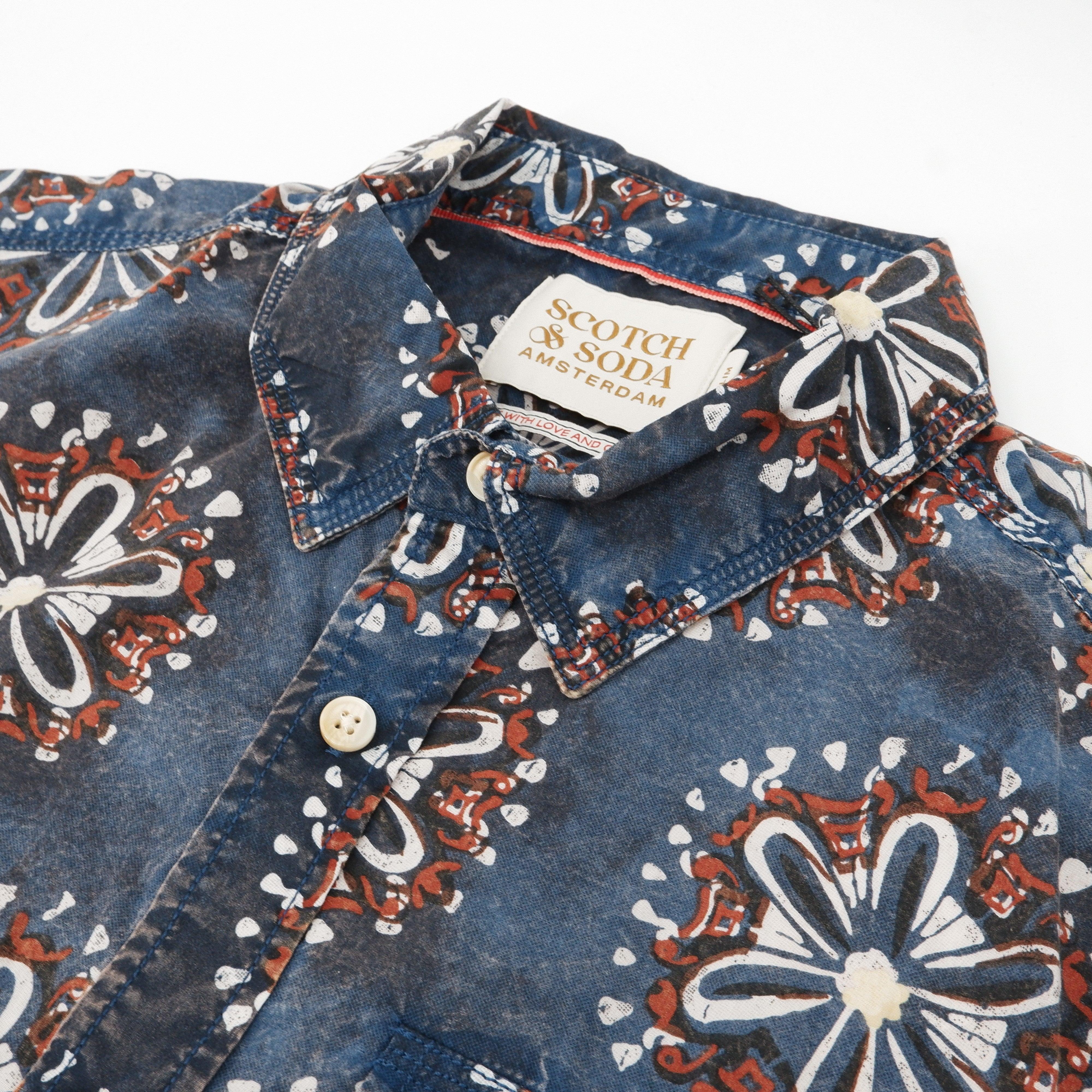 Laflamme- Chemise love & Care bleu - SCOTCH&SODA