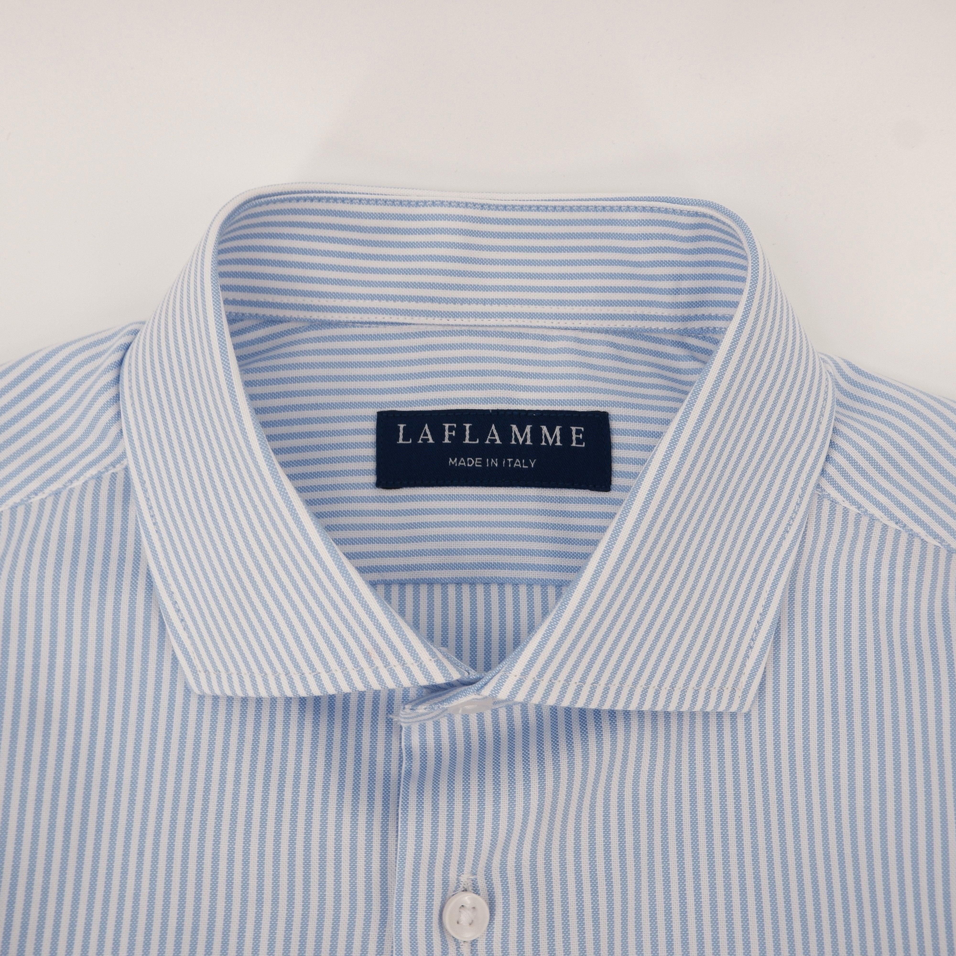 Laflamme- Chemise Perennial en coton oxford ligné - Laflamme & cie