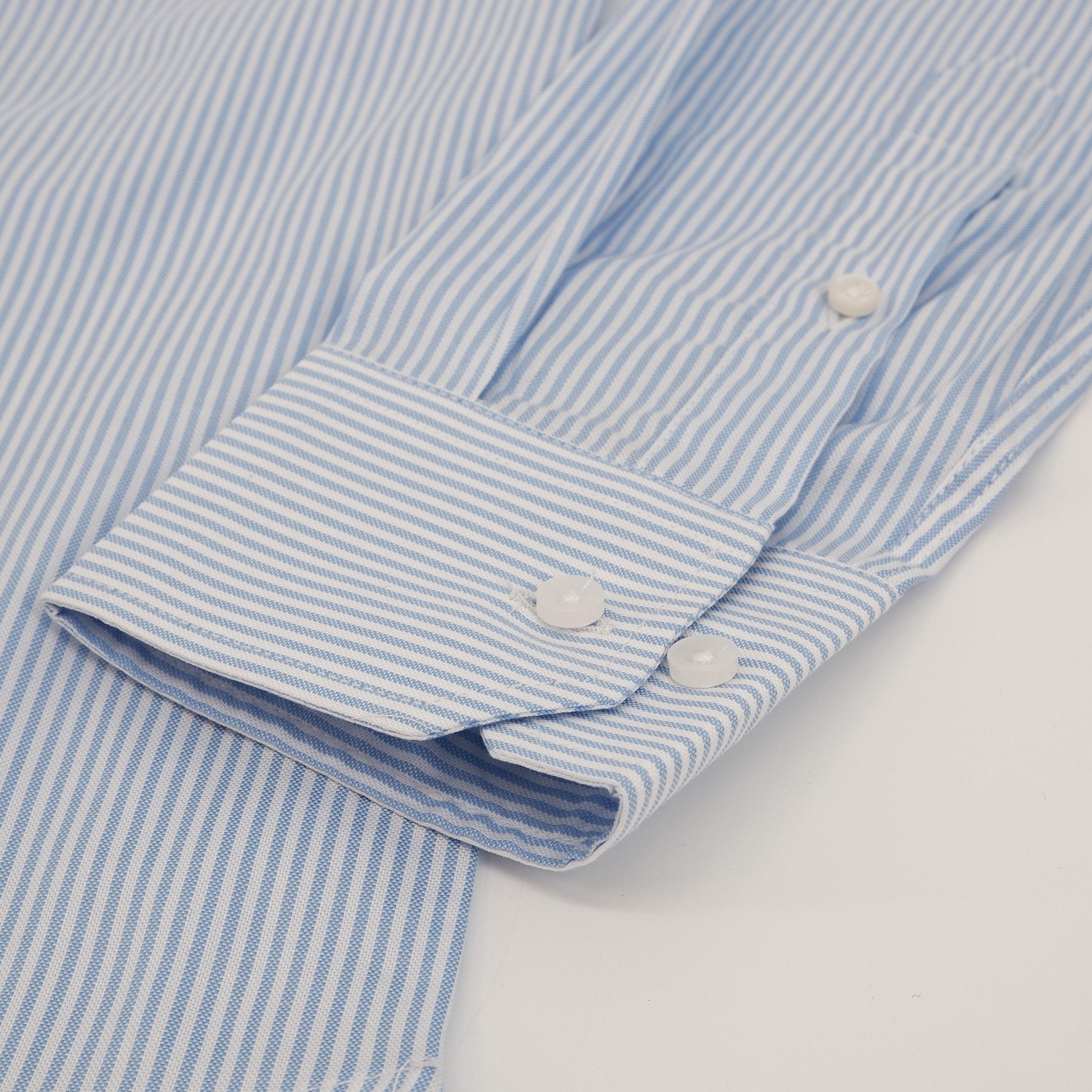 Laflamme- Chemise Perennial en coton oxford ligné - Laflamme & cie