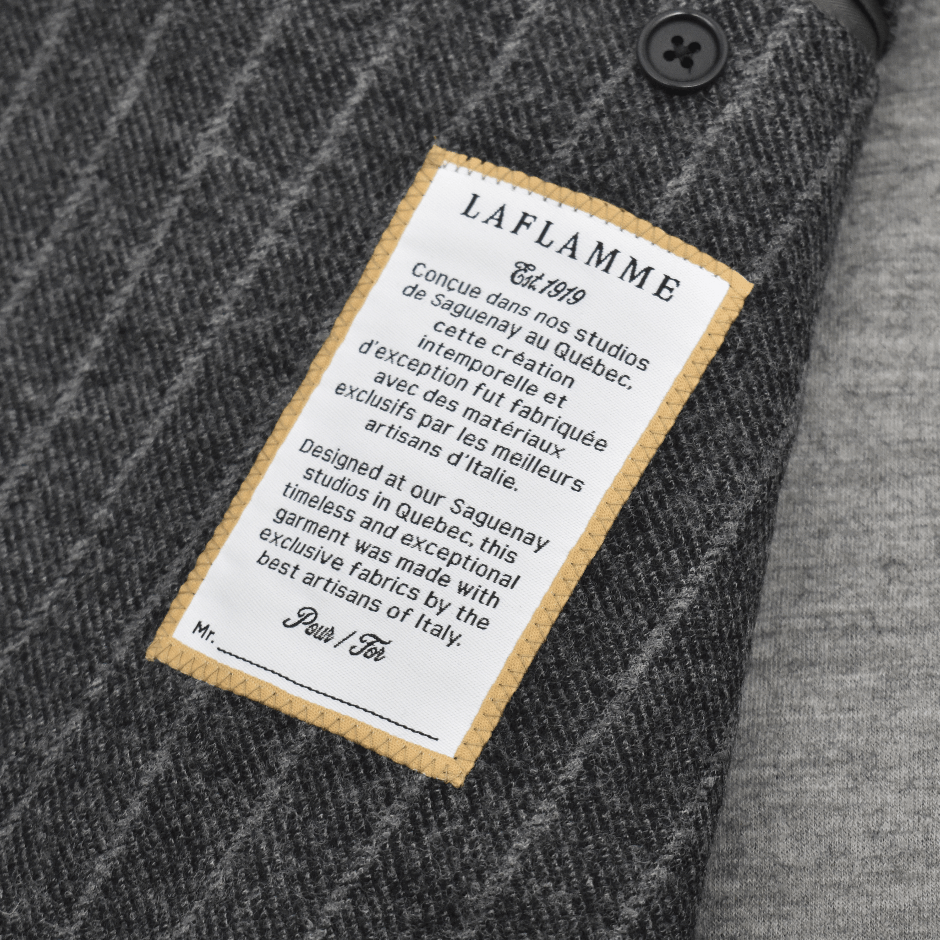 Laflamme- Complet de jersey Firenze - Laflamme & cie