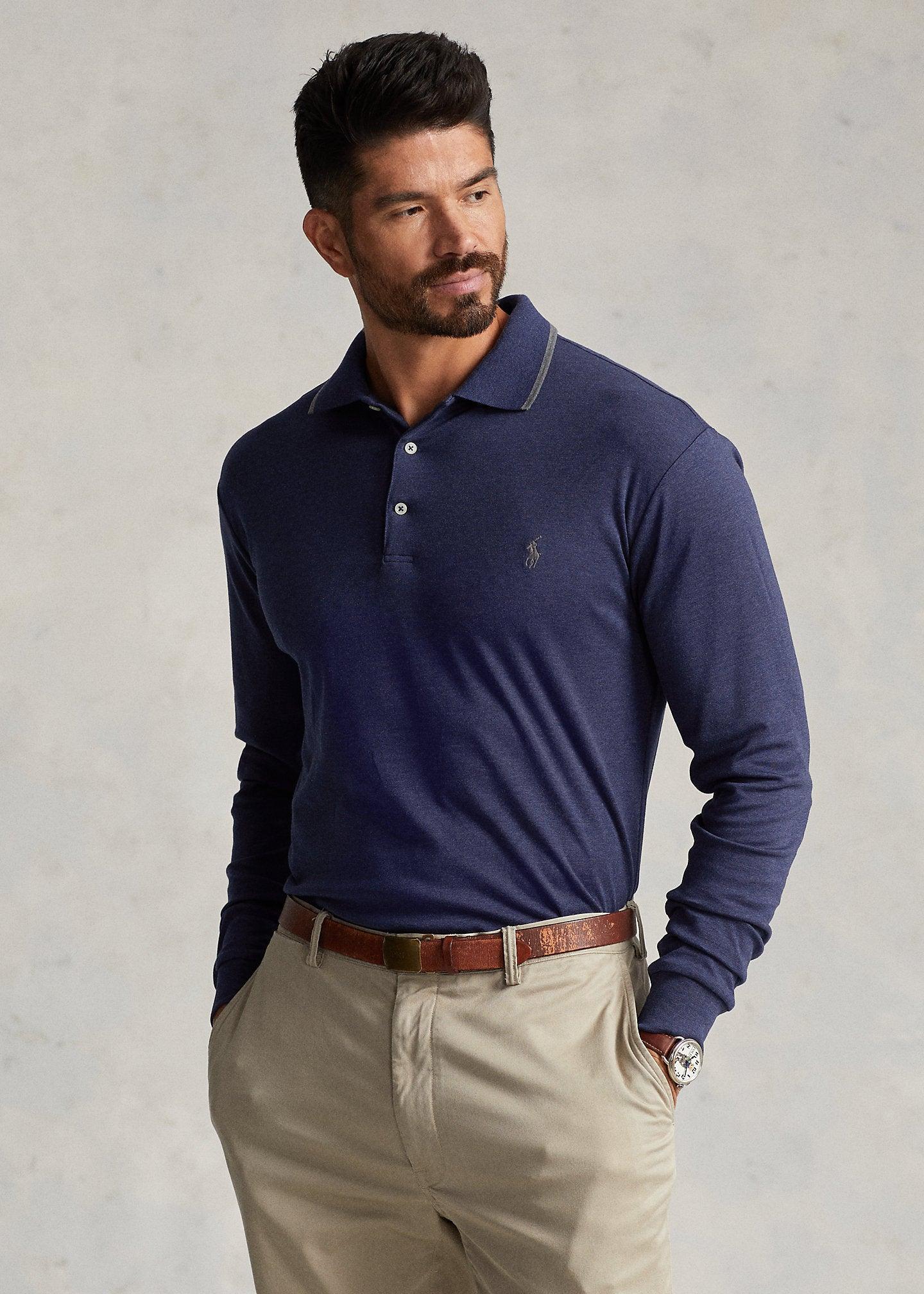 Laflamme- Polo manches longues soft touch - Ralph lauren