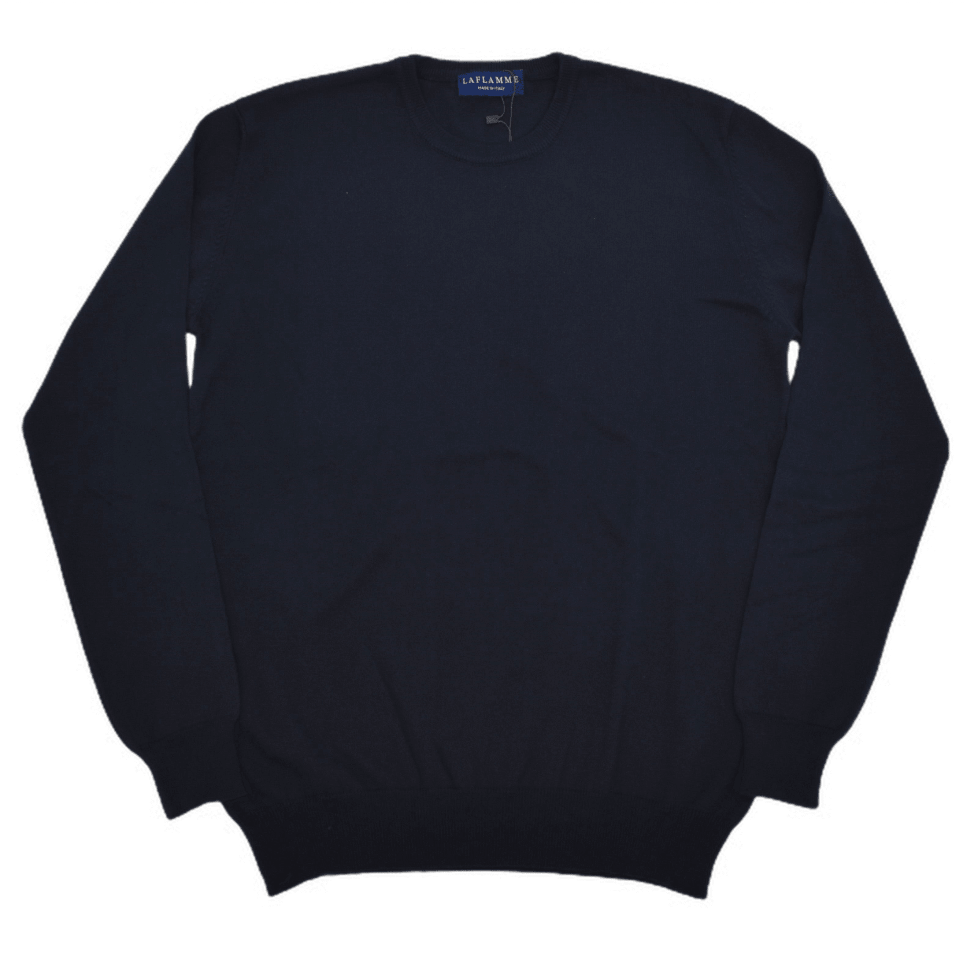 Laflamme- Pull de coton James bleu marine - Laflamme & cie