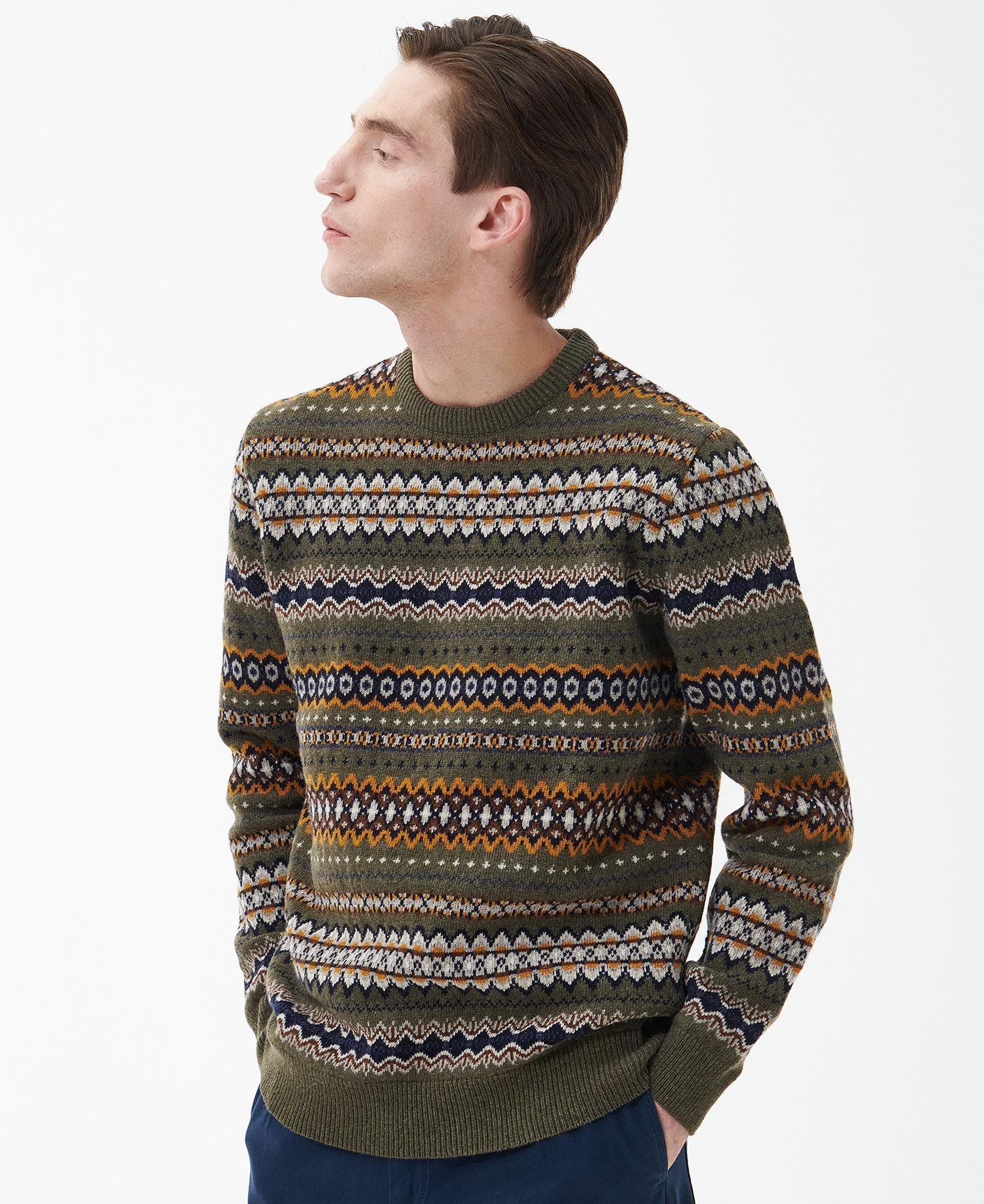 Laflamme- Pull de laine Fair Isle - Barbour