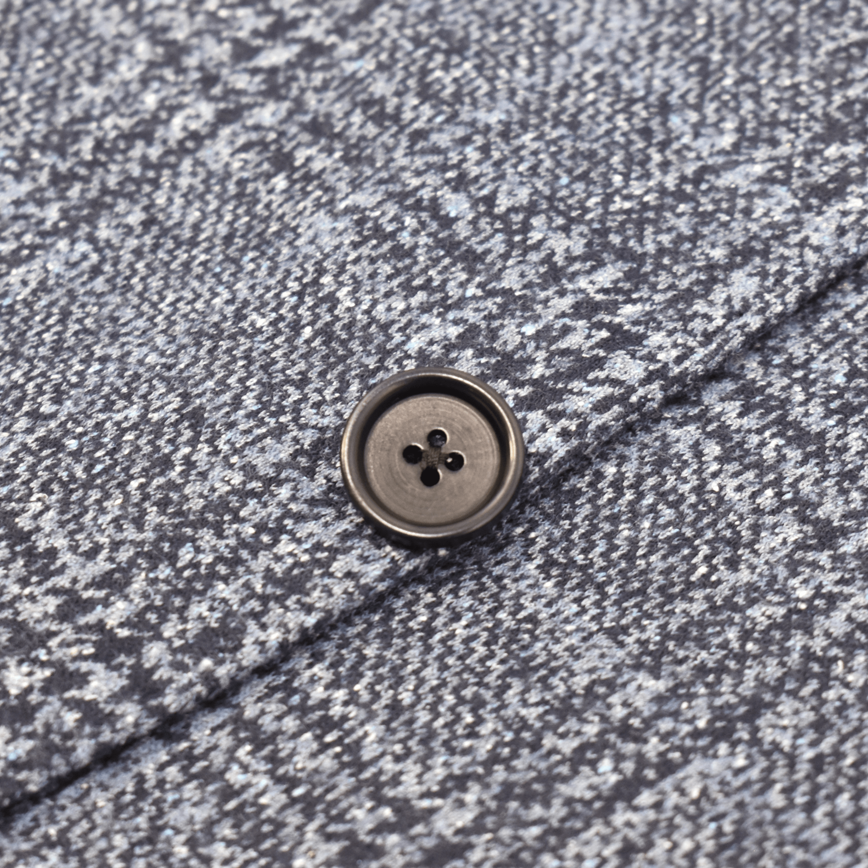 Laflamme- Veston Napoli extensible bleu prince de Galle - Laflamme & cie