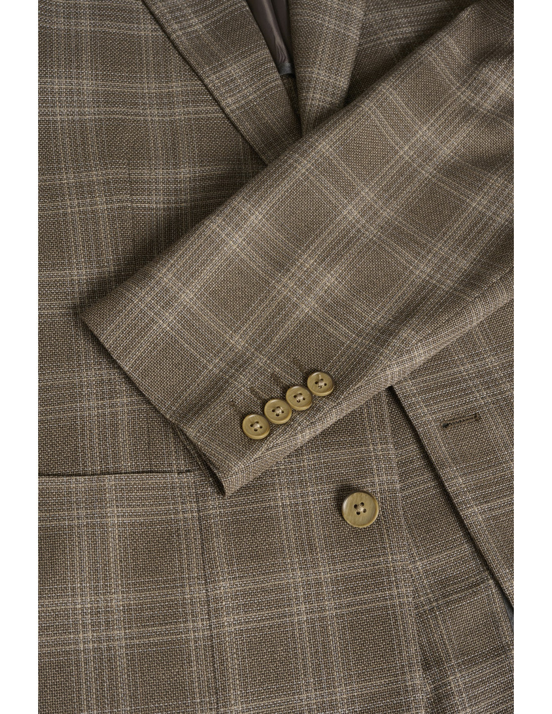 Veston léger à carreaux