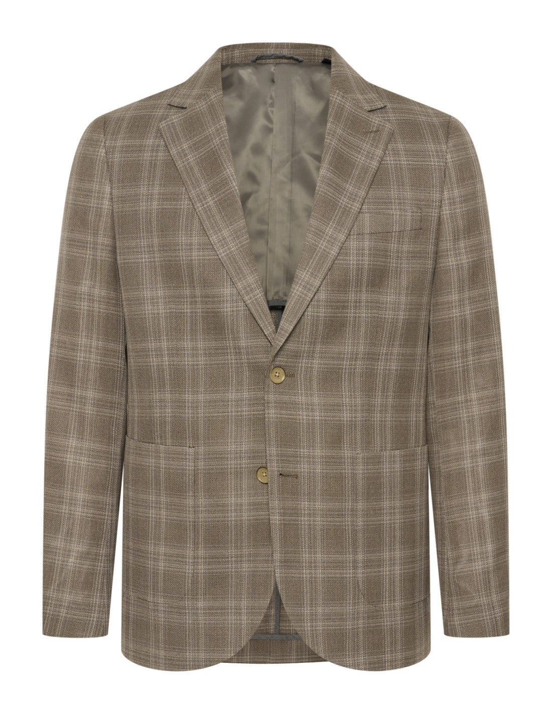 Veston léger à carreaux