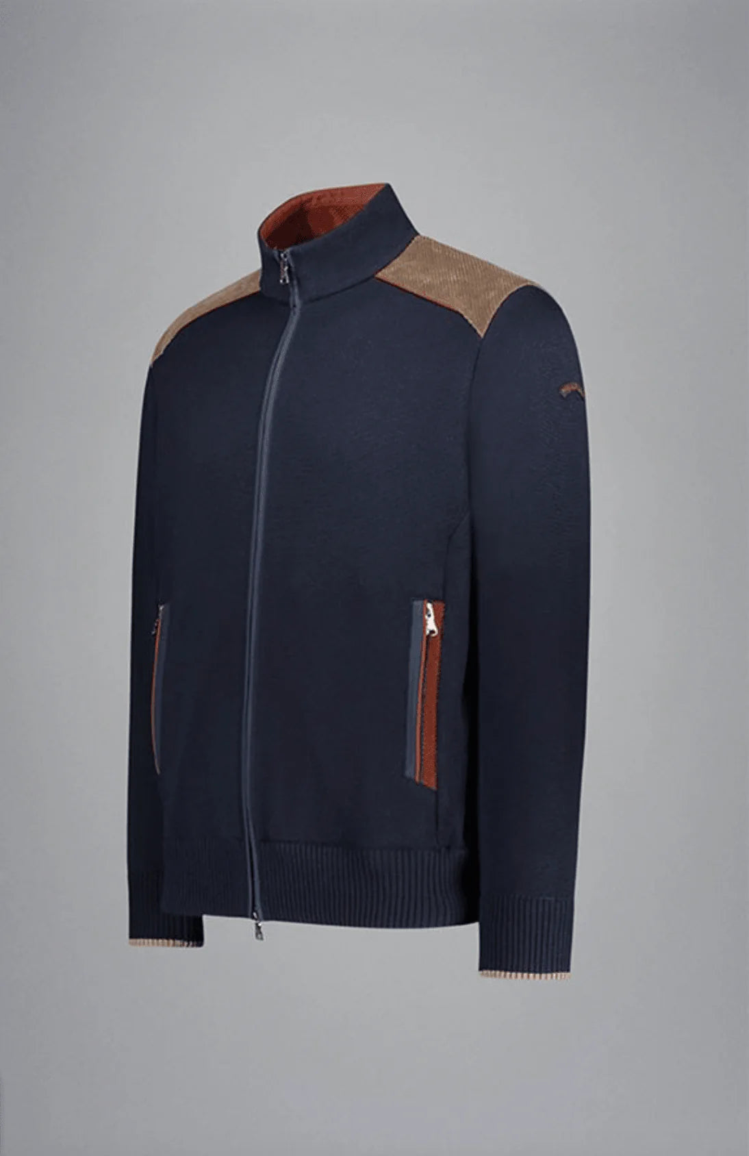 Pull cardigan full zip