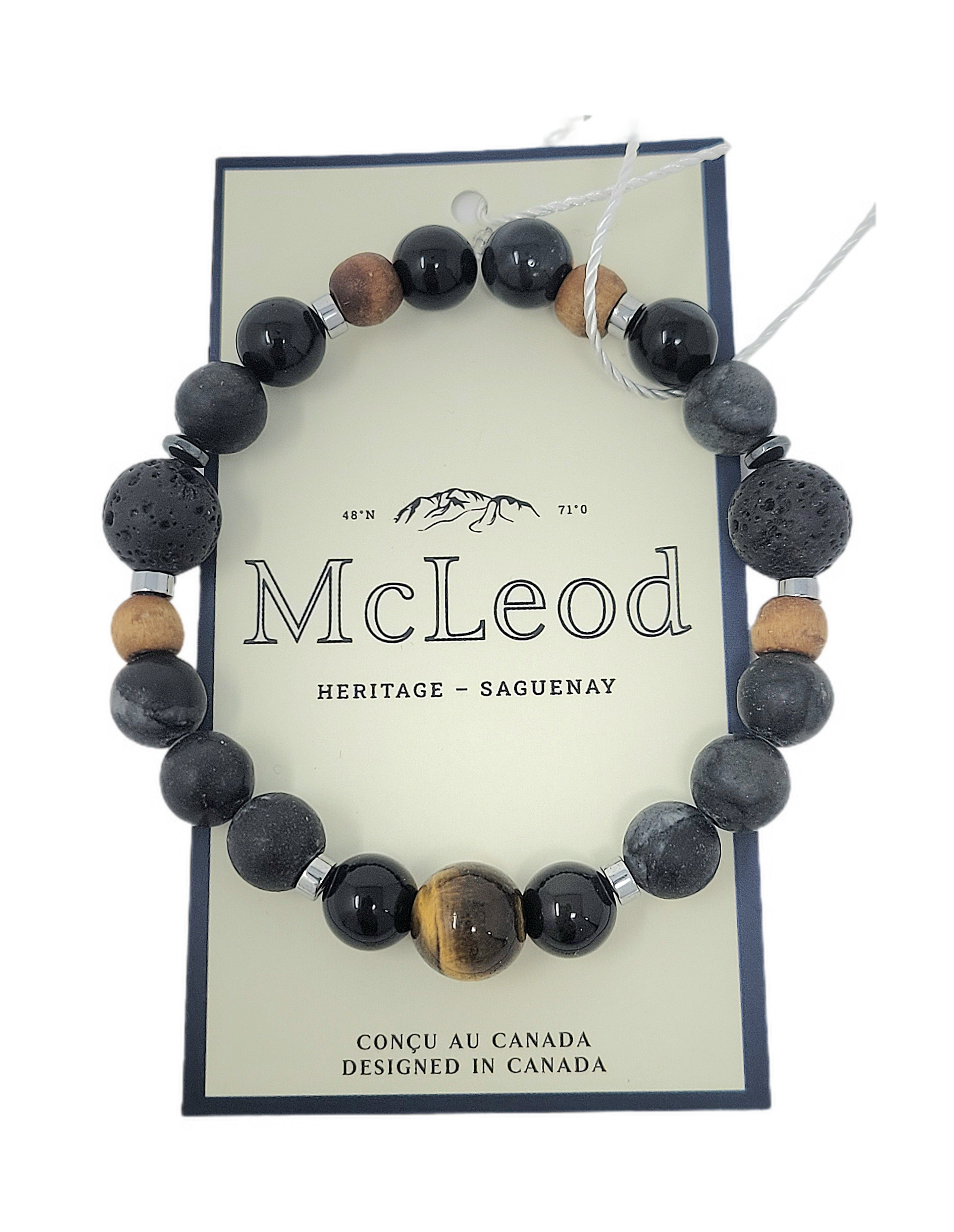 Bracelet artisanale fait au Saguenay