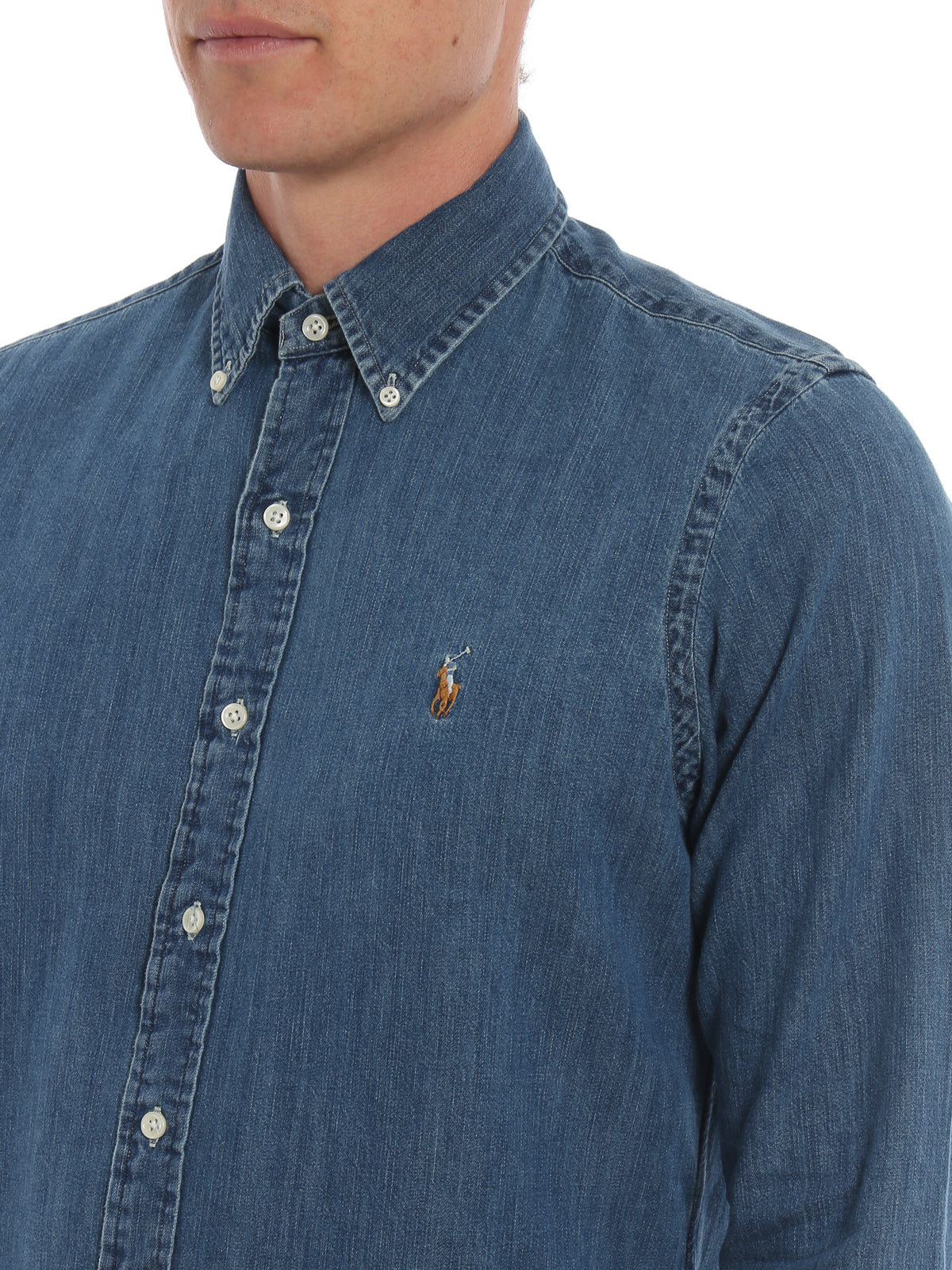Chemise en denim classique