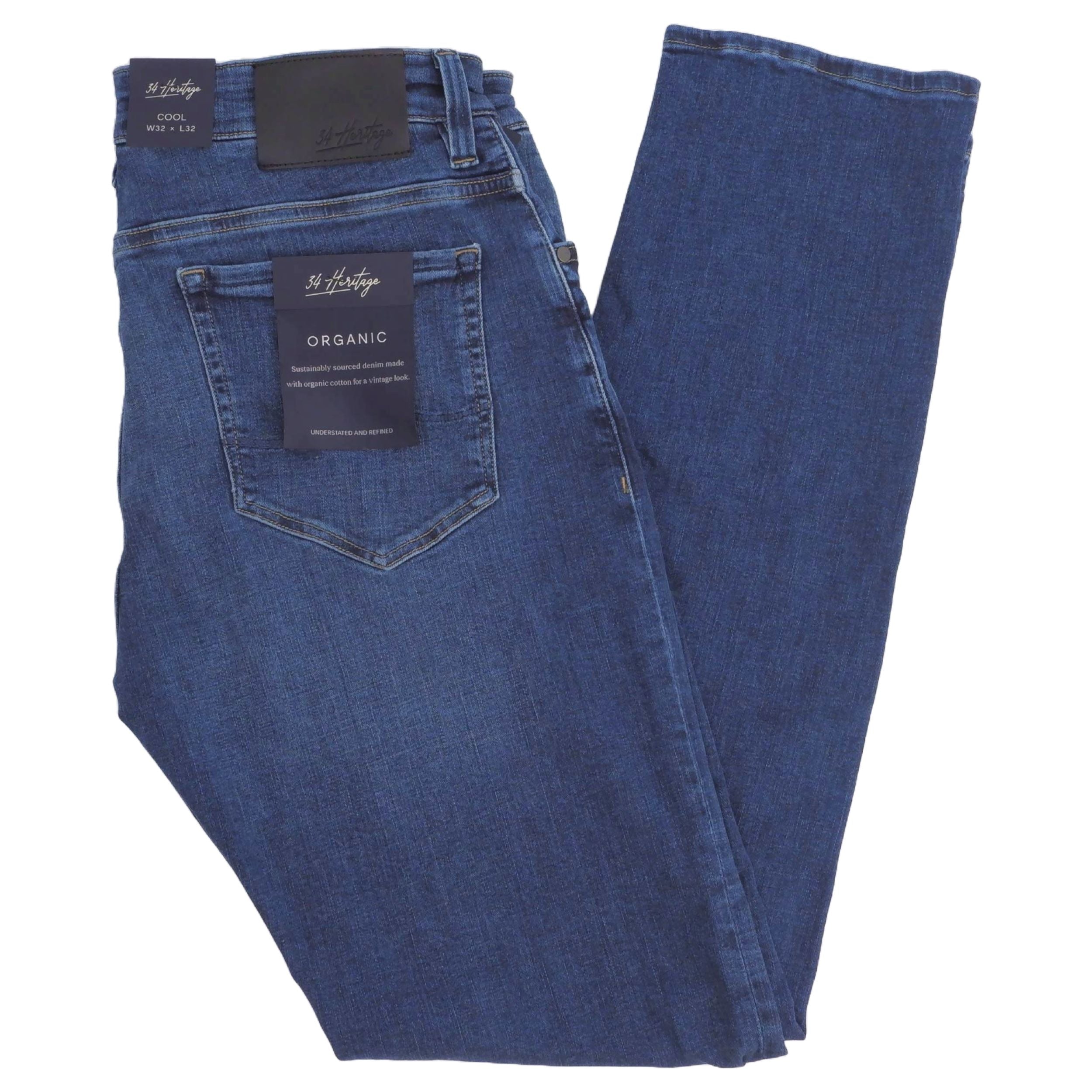 Jeans en denim organique