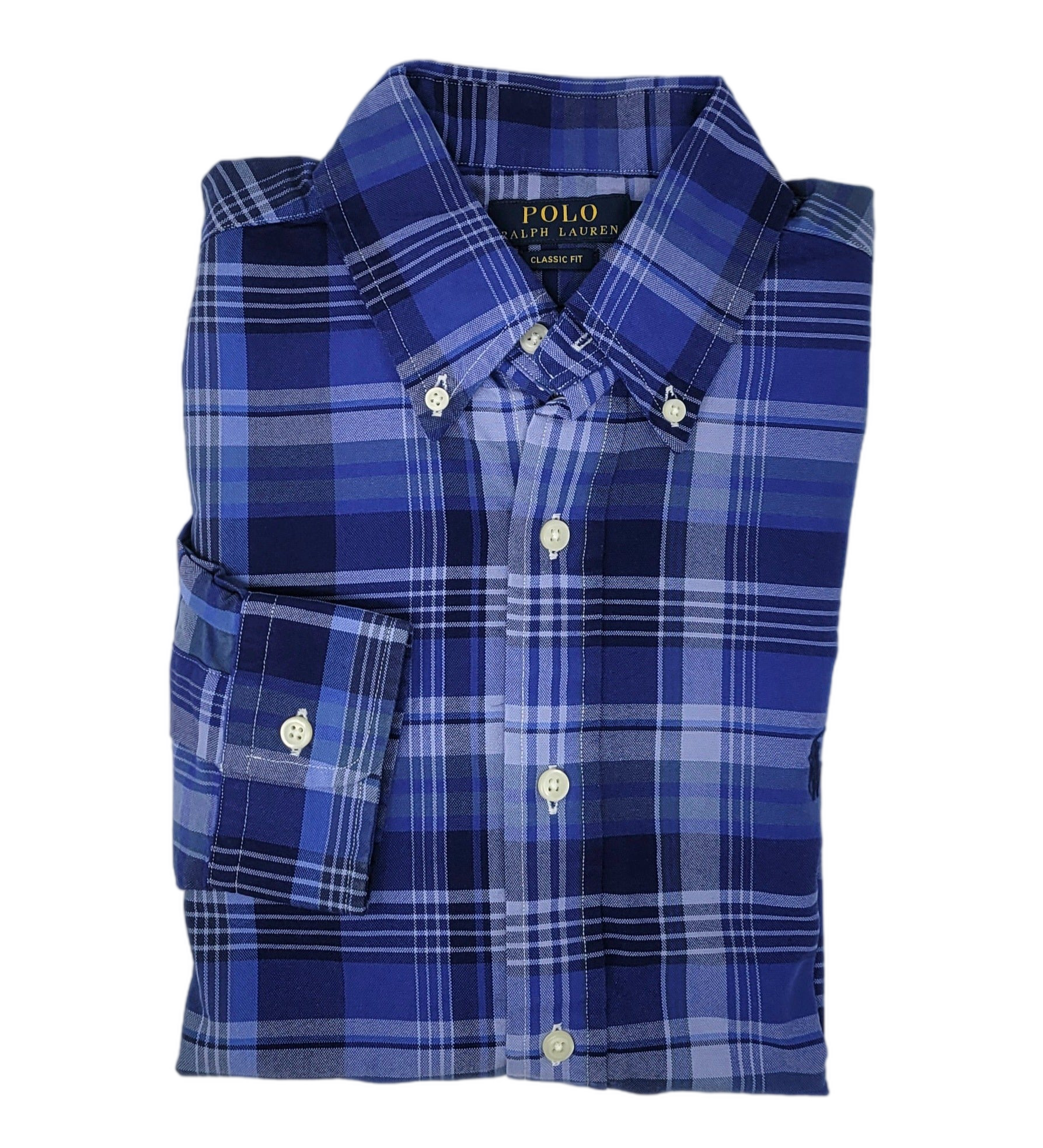 Chemise oxford bleu