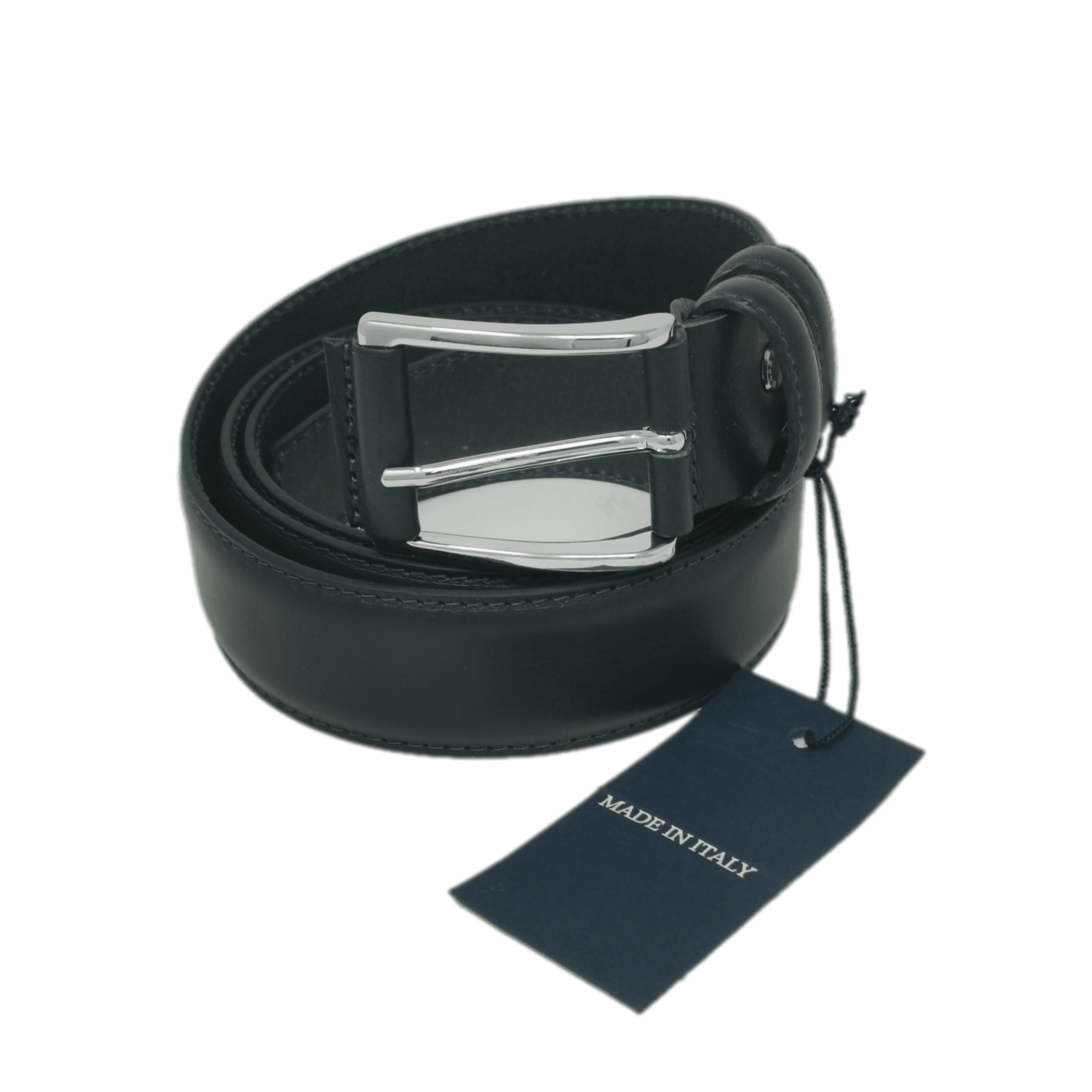 Laflamme- Ceinture marine en cuir - Laflamme & cie