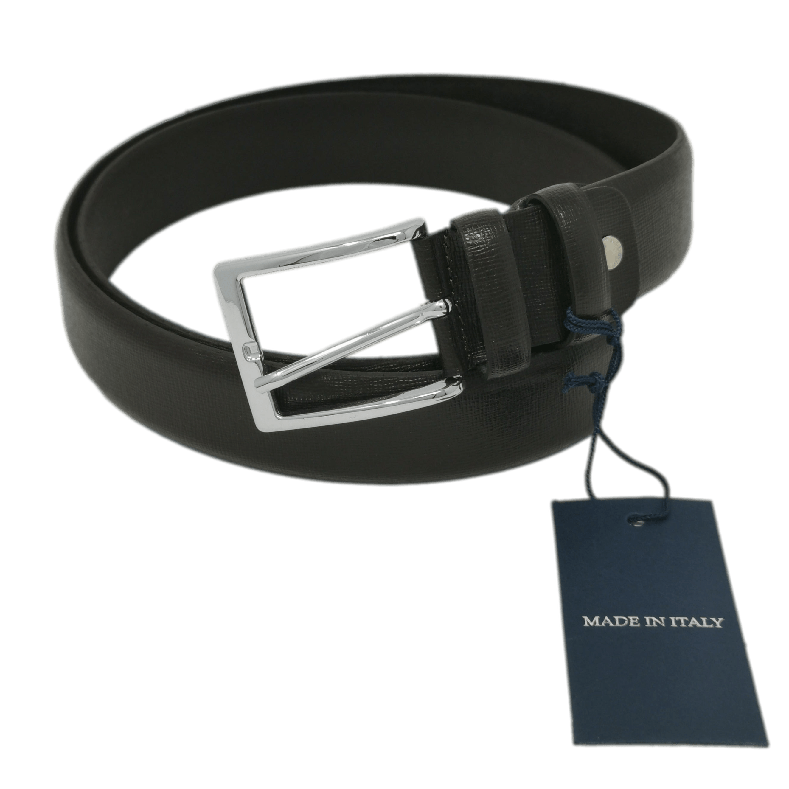 Laflamme- Ceinture noir en cuire - Laflamme & cie