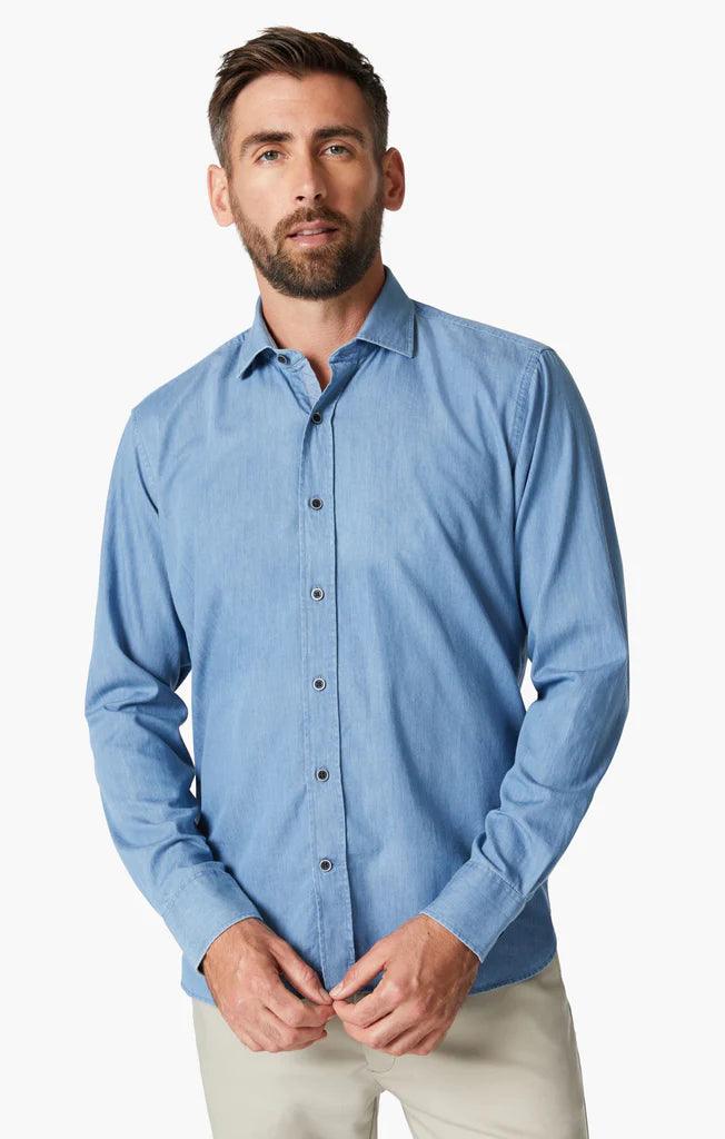 Laflamme- Chemise 4 saisons en denim - 34 Heritage