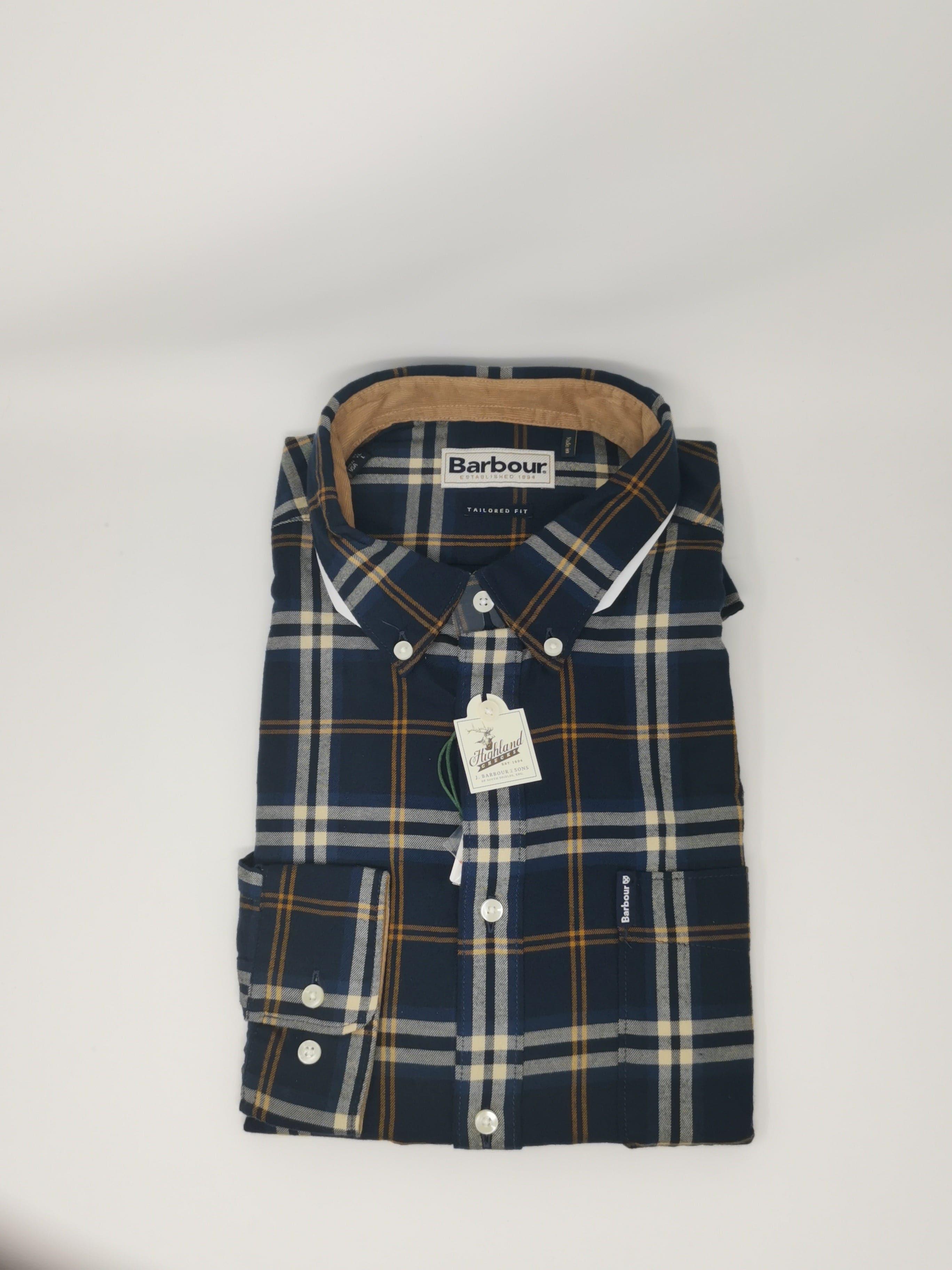 Laflamme- Chemise de flanelle bleu - Barbour