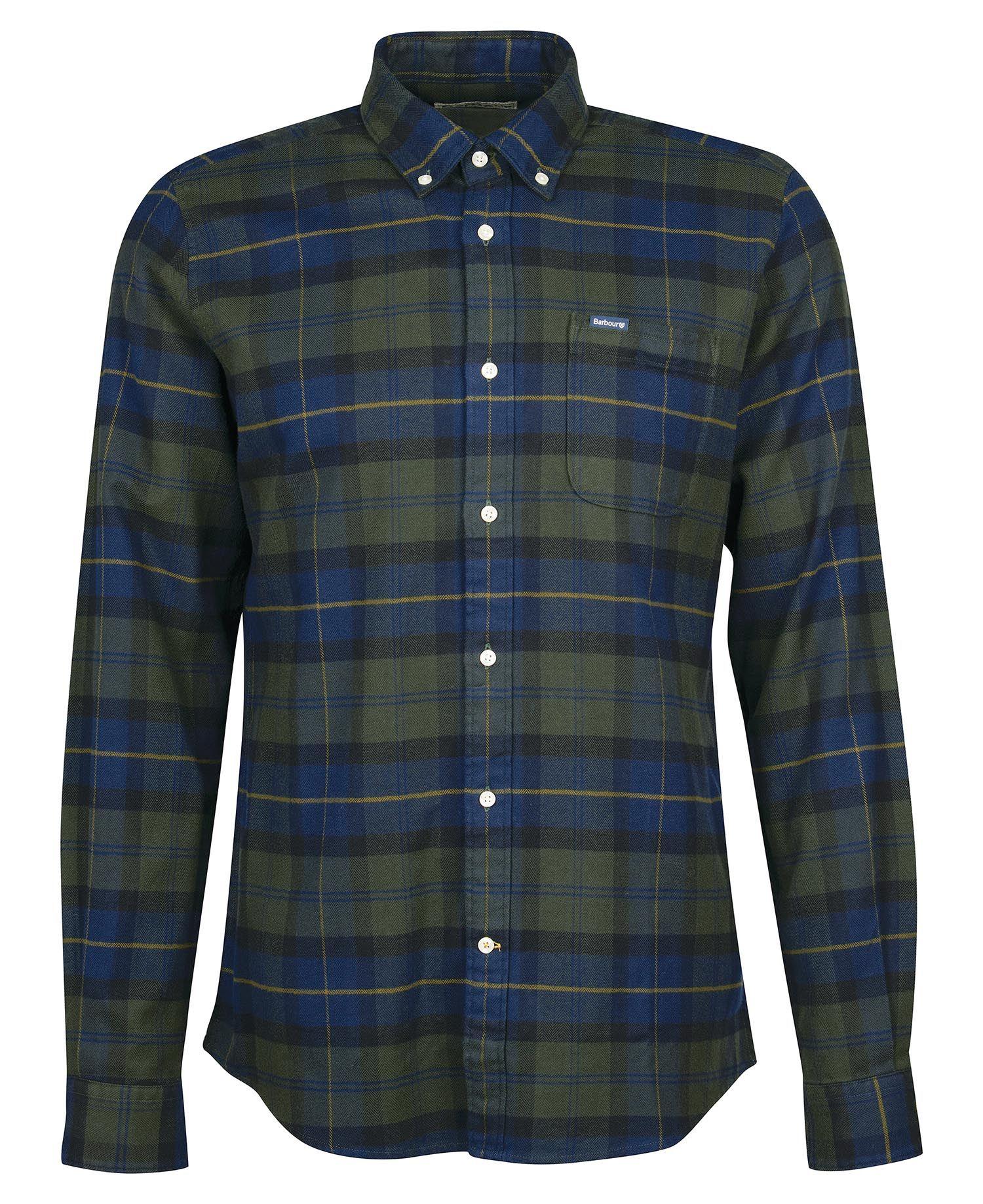 Laflamme- Chemise de flanelle verte - Barbour