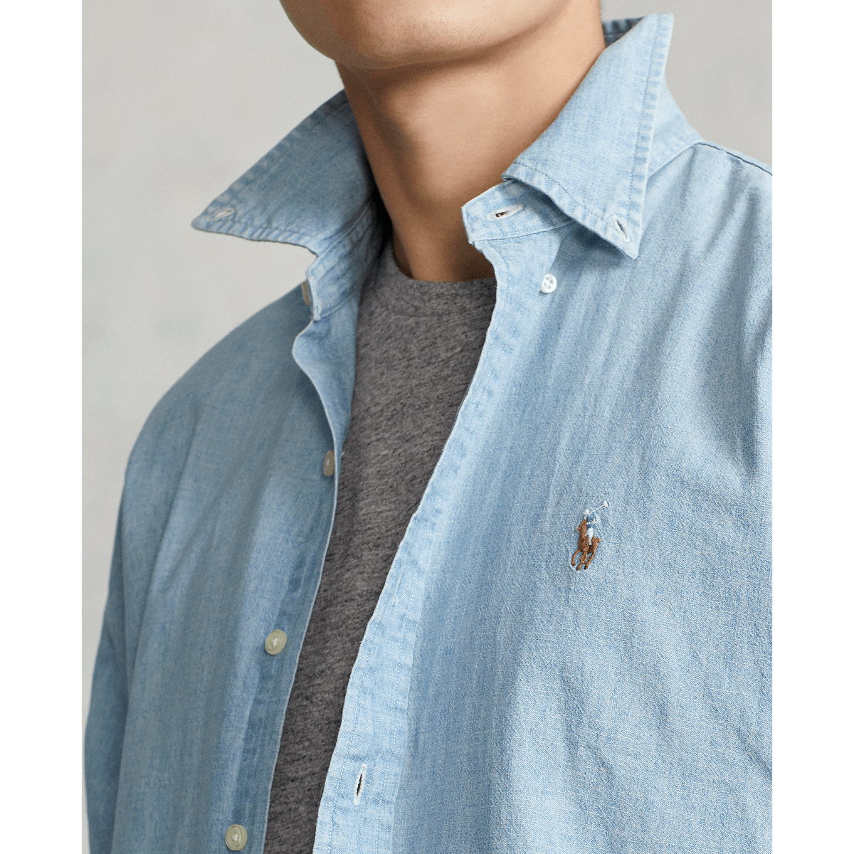 Laflamme- Chemise de jeans chambray - Ralph lauren