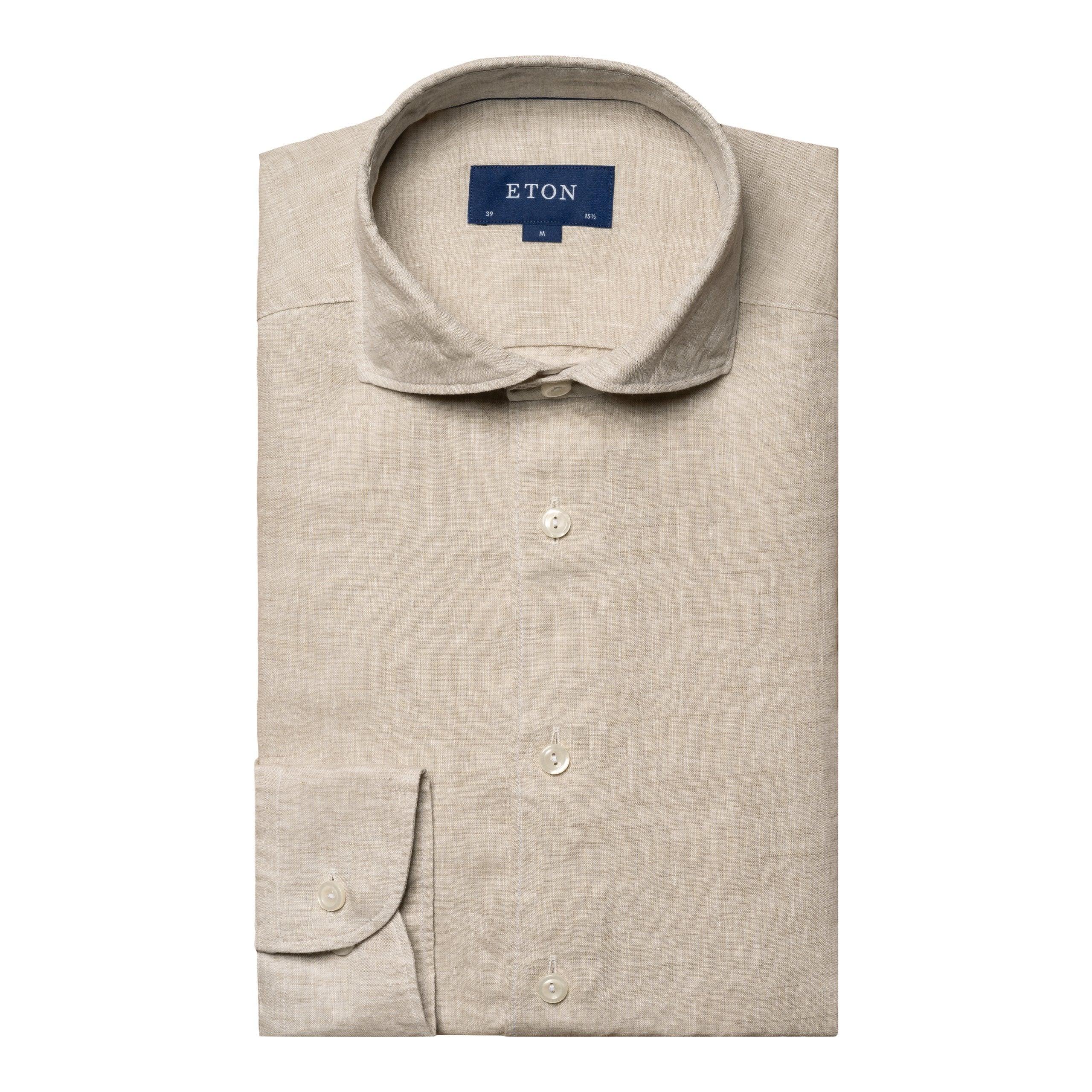 Laflamme- Chemise de lin crème - Eton