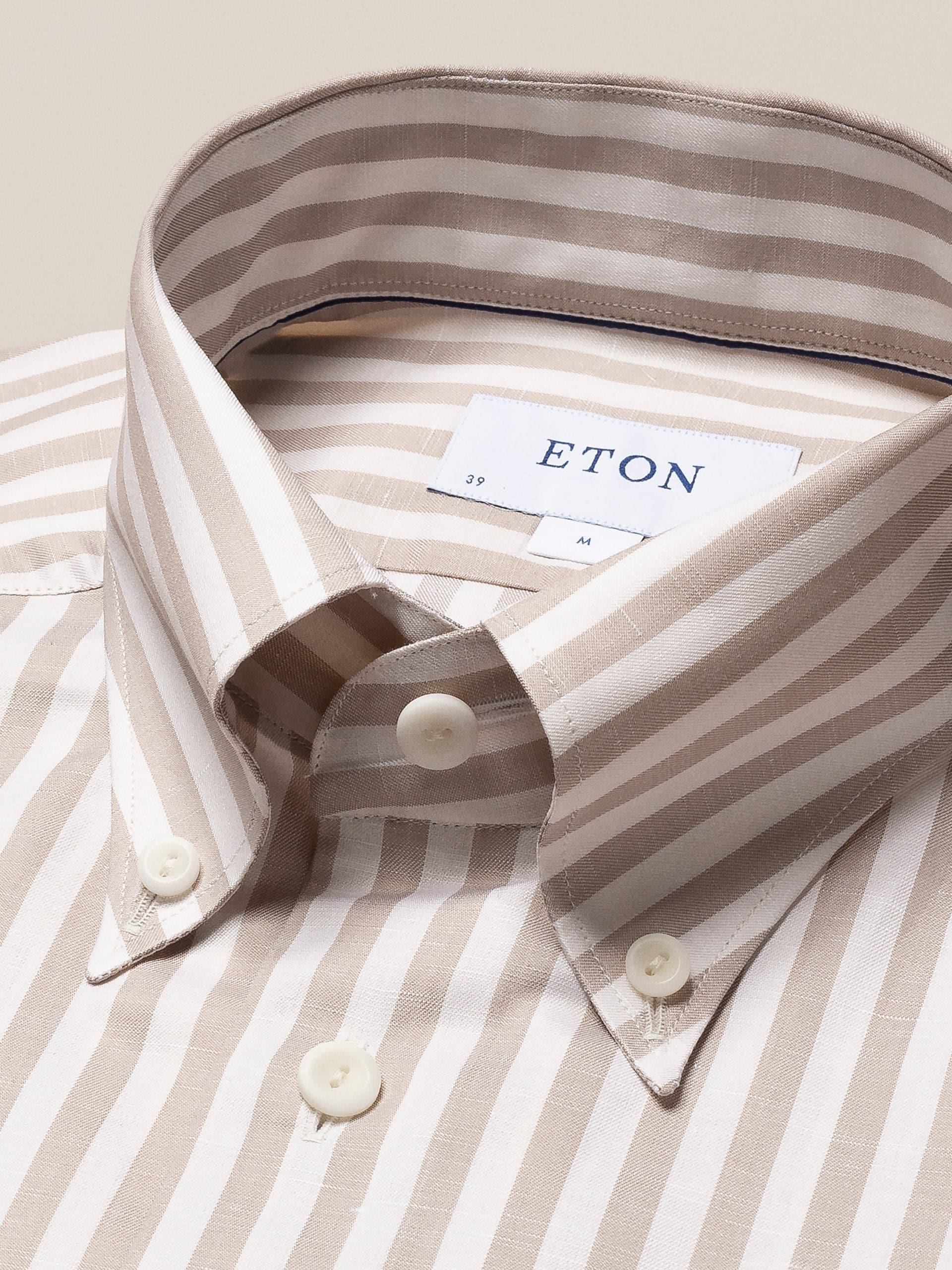 Laflamme- Chemise de lin slim - Eton