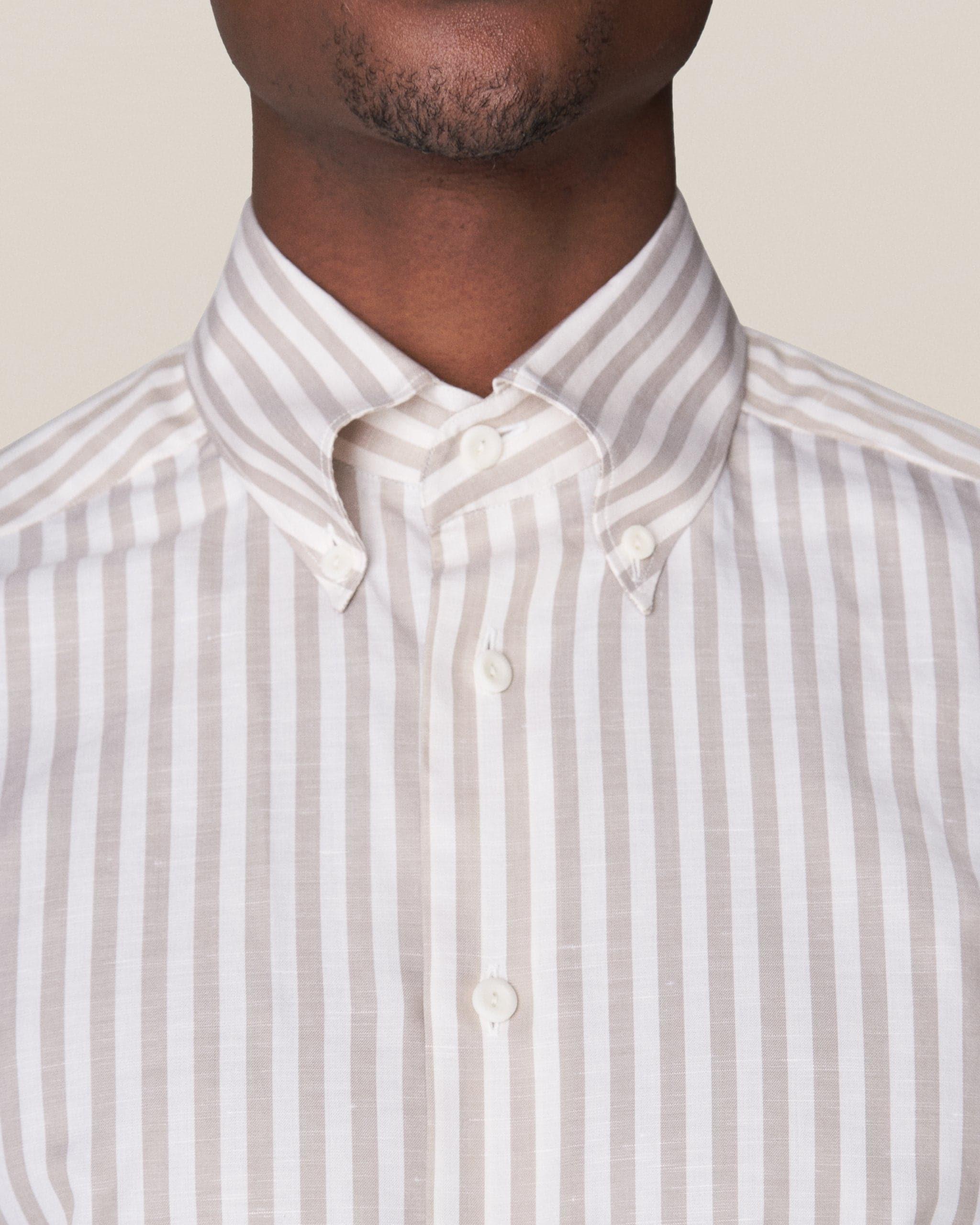 Laflamme- Chemise de lin slim - Eton