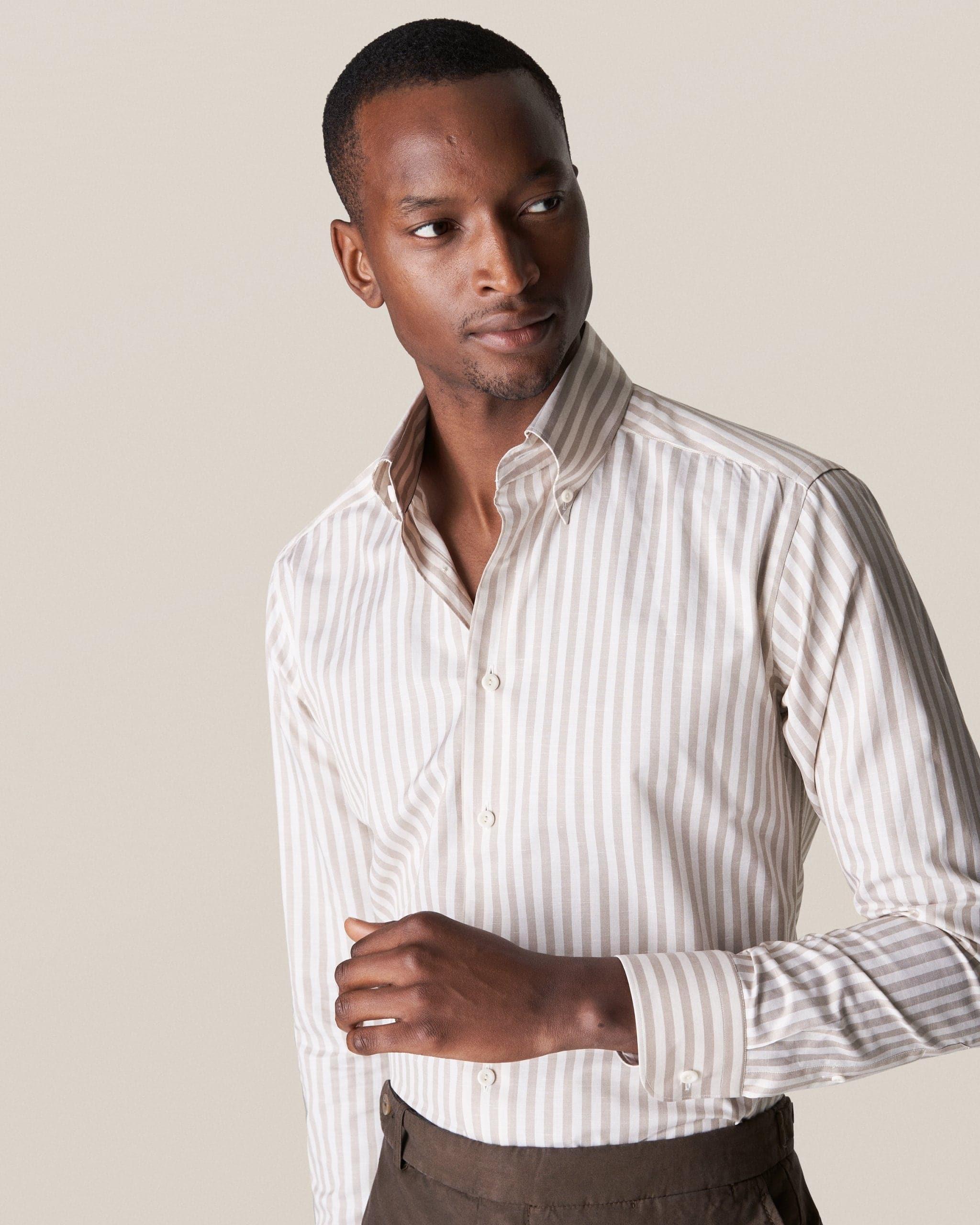 Laflamme- Chemise de lin slim - Eton