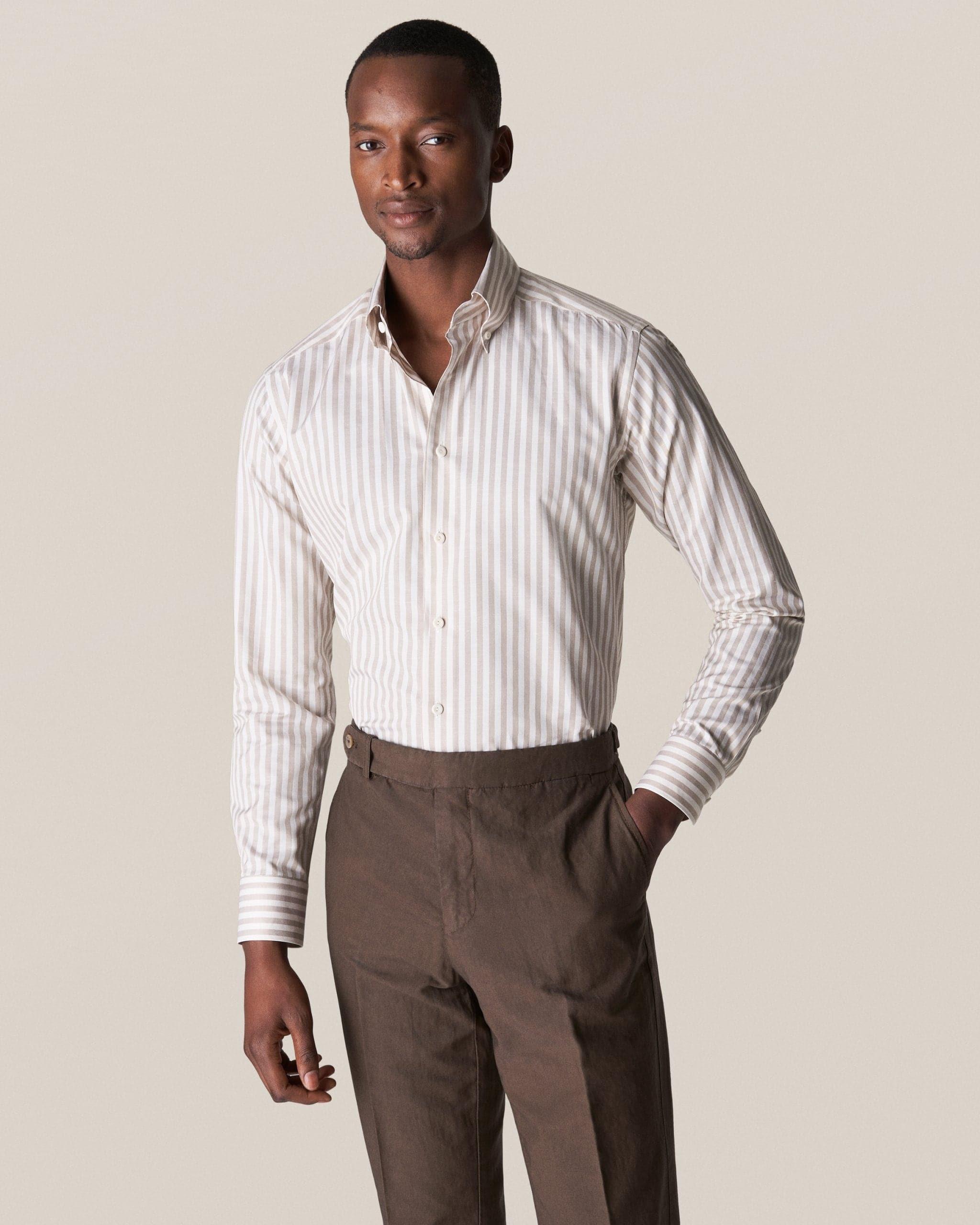 Laflamme- Chemise de lin slim - Eton