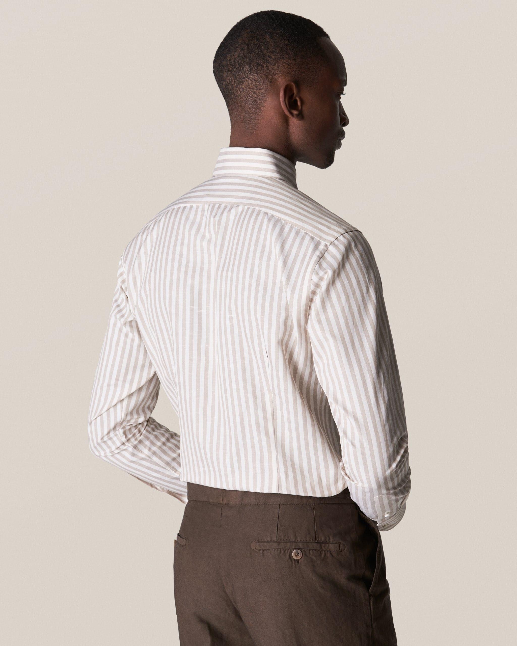 Laflamme- Chemise de lin slim - Eton