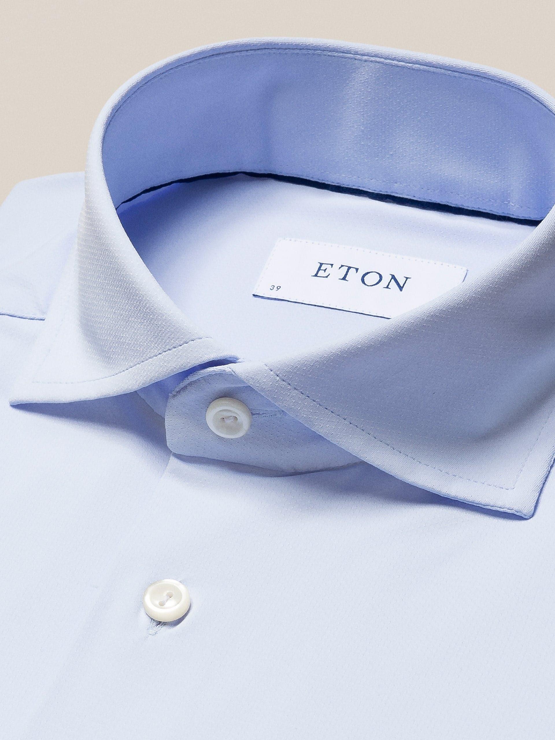 Laflamme- Chemise extensible bleu - Eton