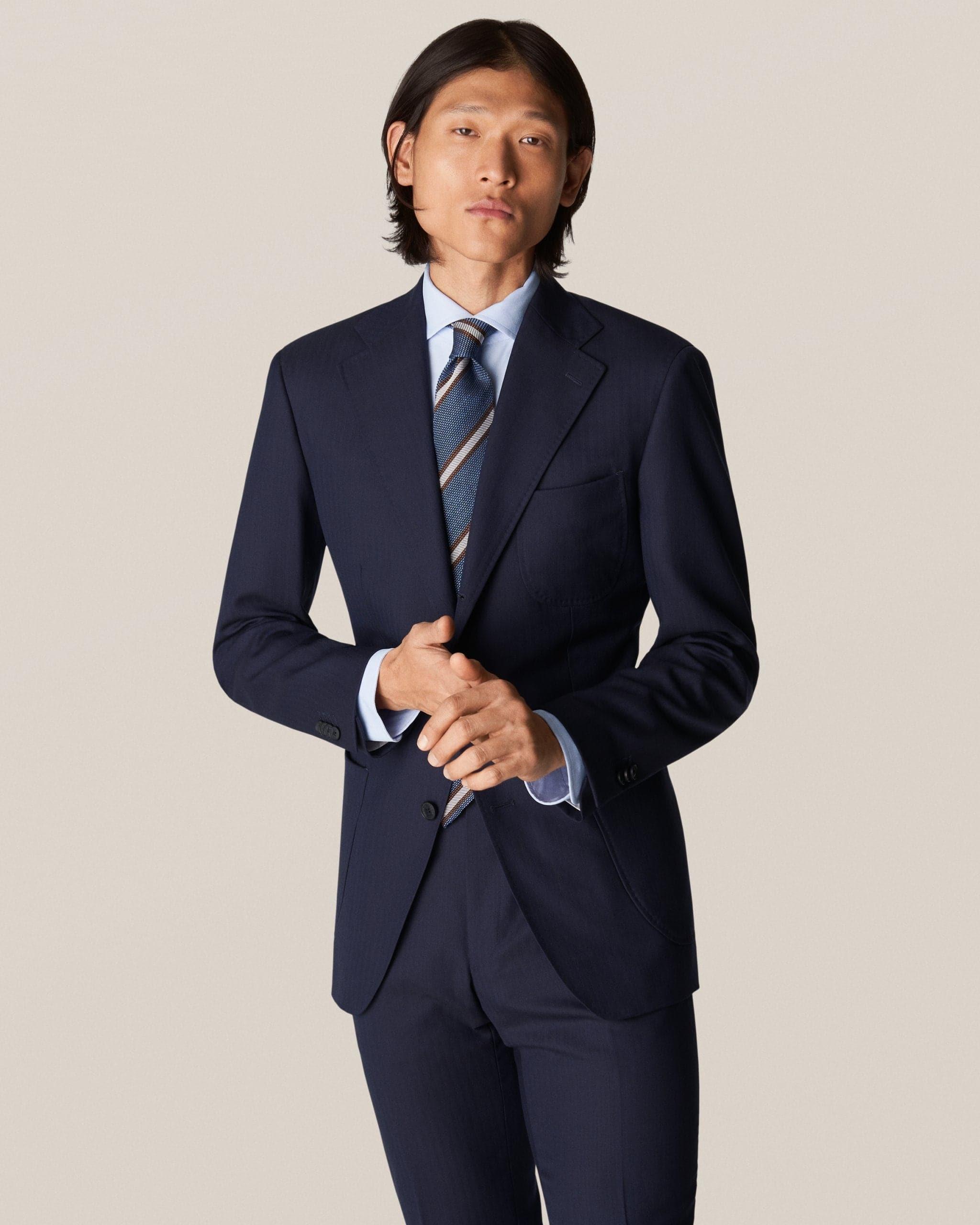 Laflamme- Chemise extensible bleu - Eton