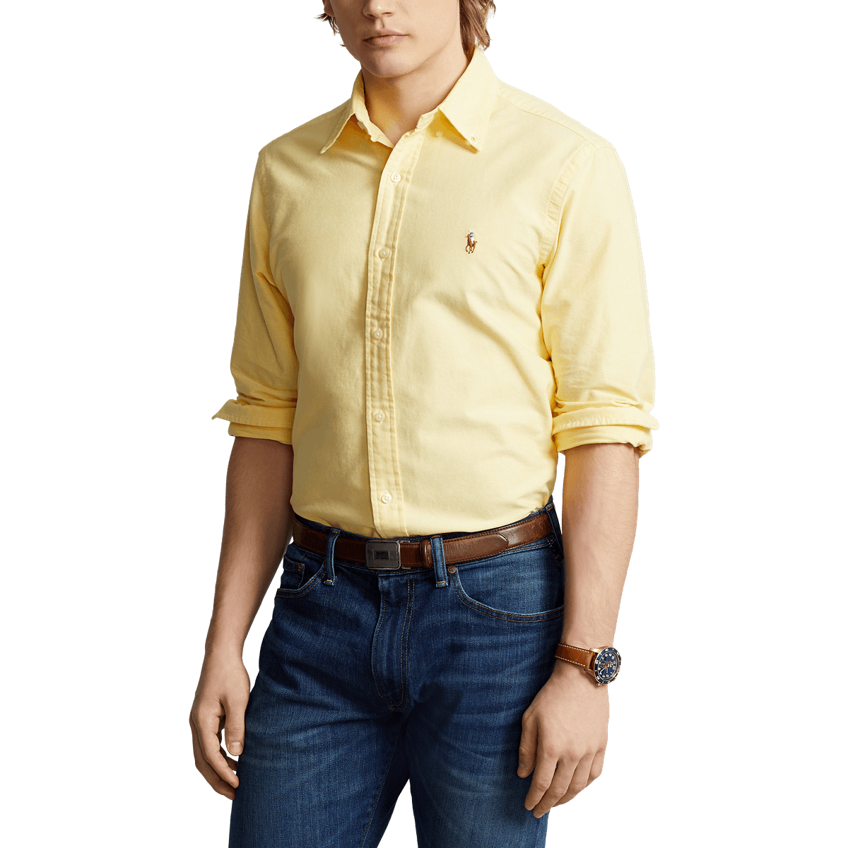 Laflamme- Chemise oxford classique aux couleurs d'été - Ralph lauren