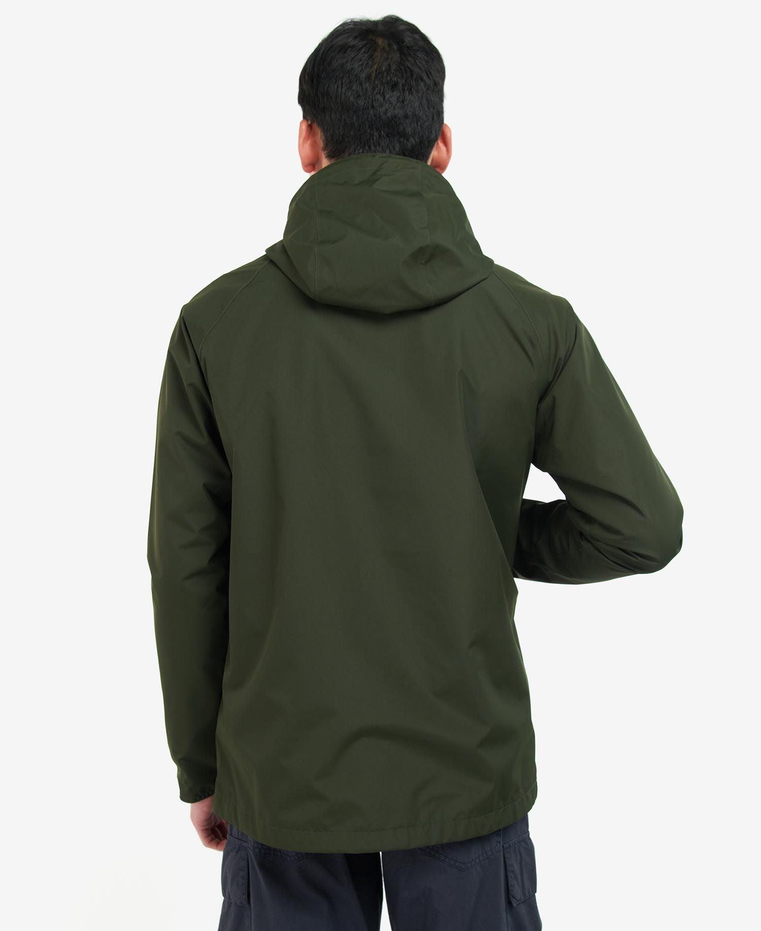 Laflamme- Manteau imperméable Hooded Dormus vert - Barbour