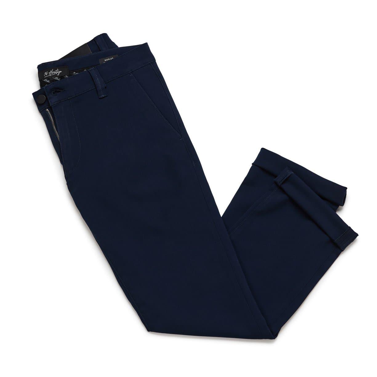 Laflamme- Pantalon chino Verona marine - 34 Heritage