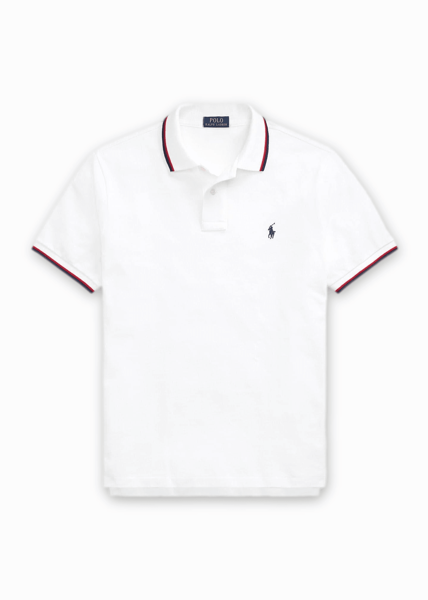 Laflamme- Polo contraste blanc - Ralph lauren