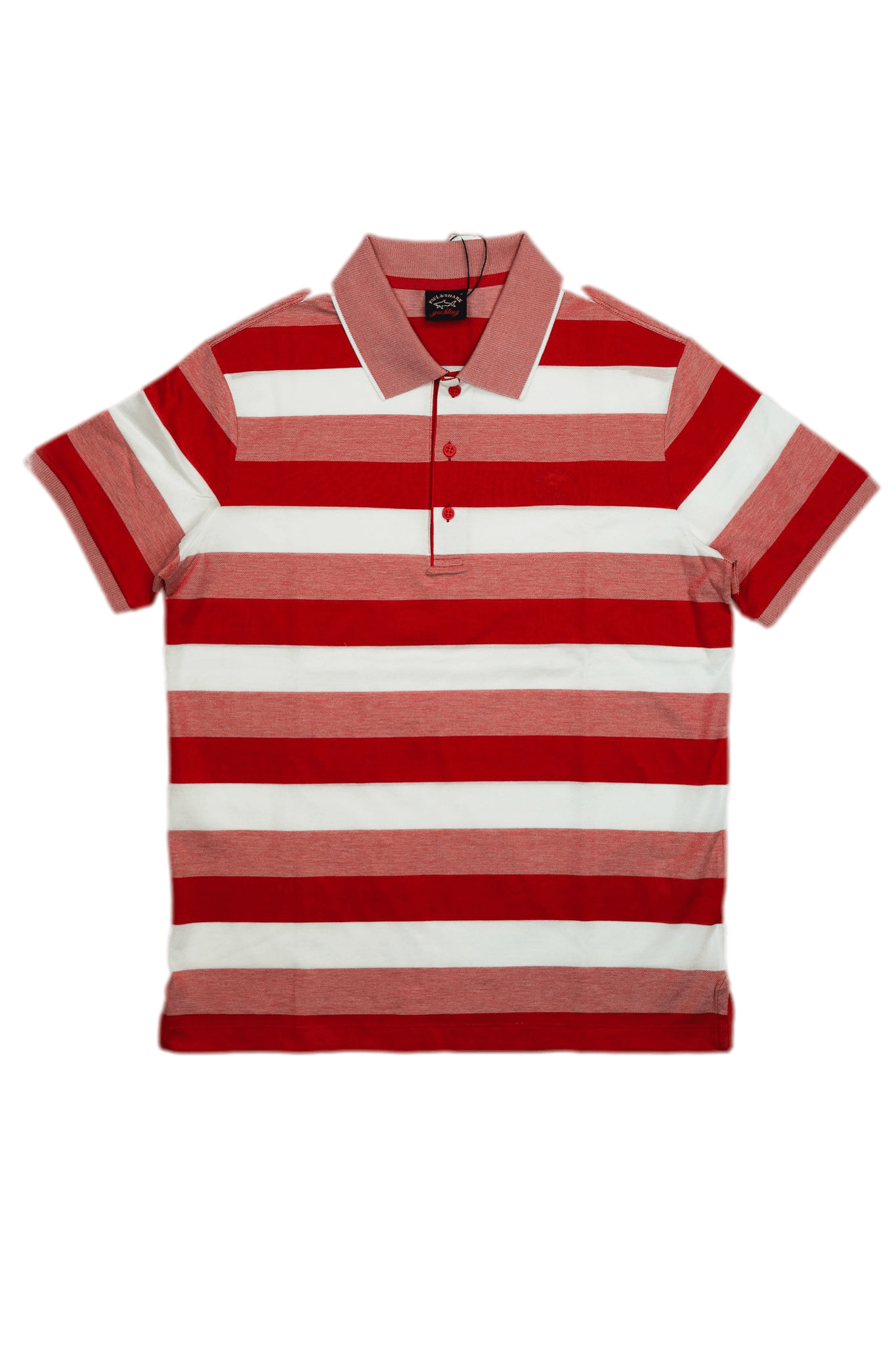 Laflamme- Polo ligné rouge - Paul & Shark