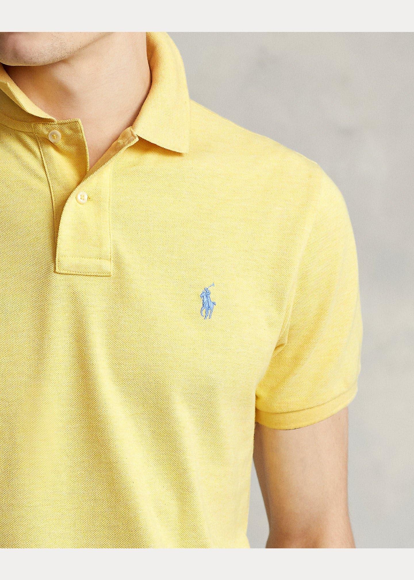 Laflamme- Polo piqué classique jaune - Ralph lauren