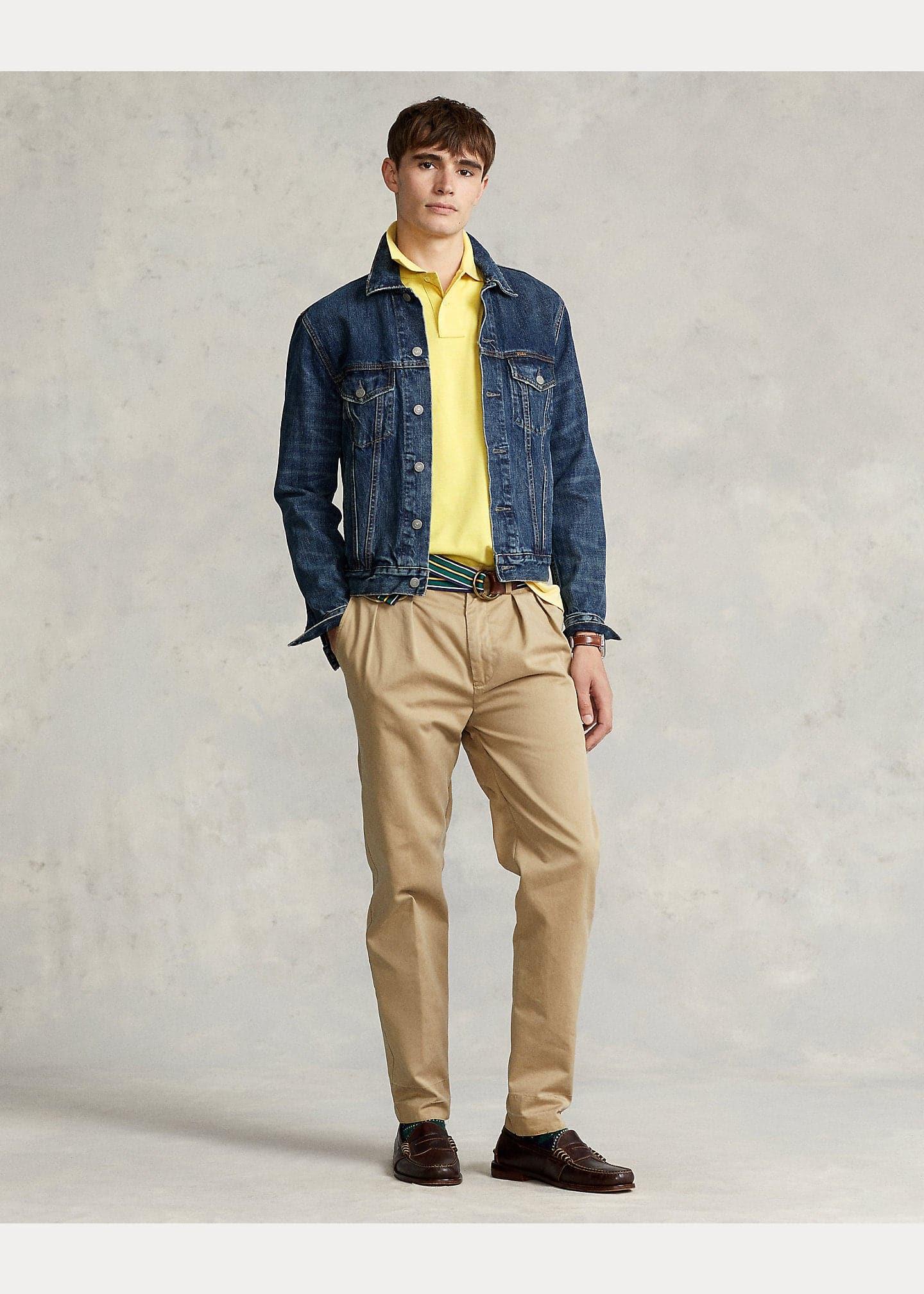 Laflamme- Polo piqué classique jaune - Ralph lauren