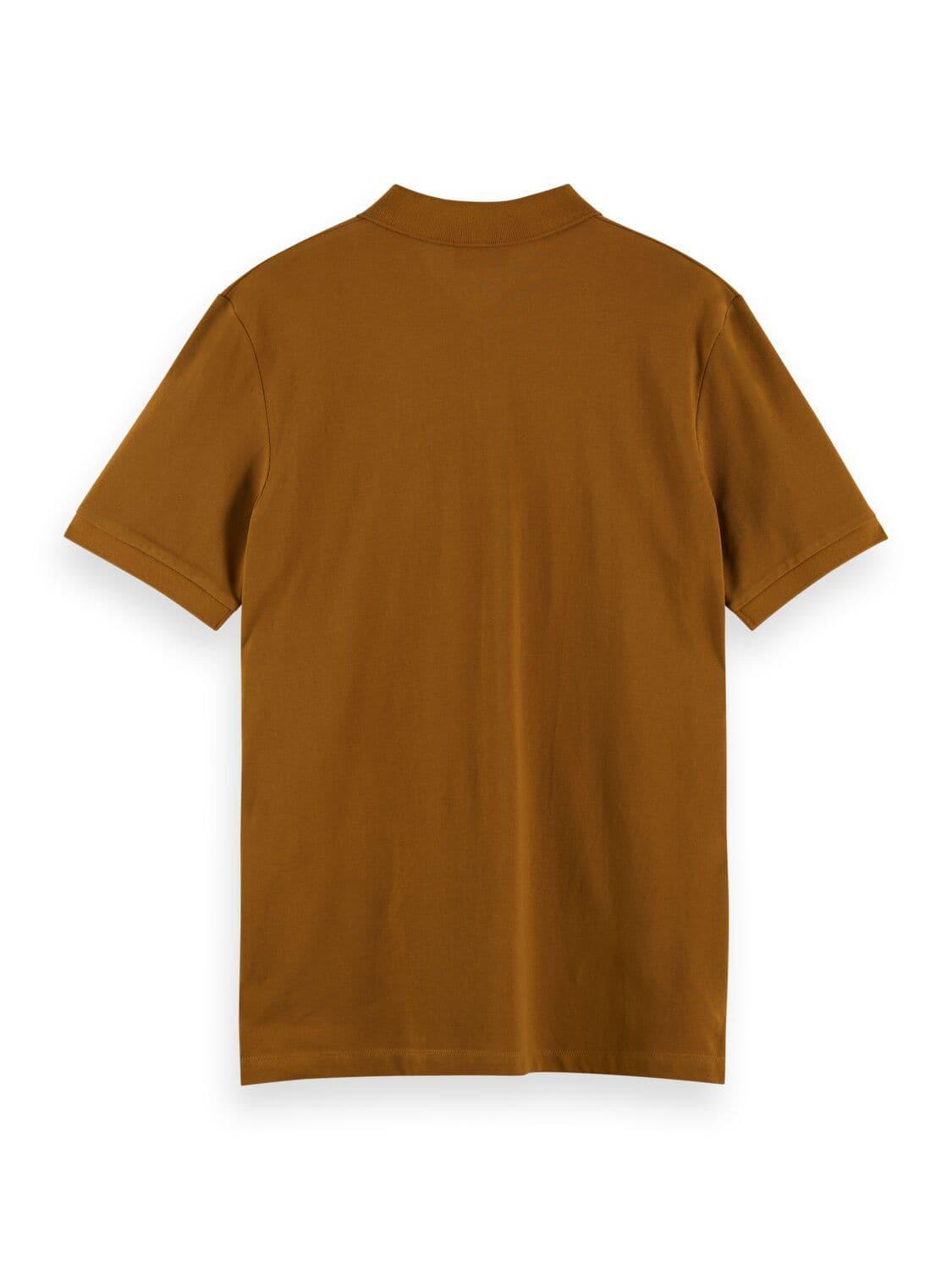 Laflamme- Polo piqué taupe - SCOTCH&SODA