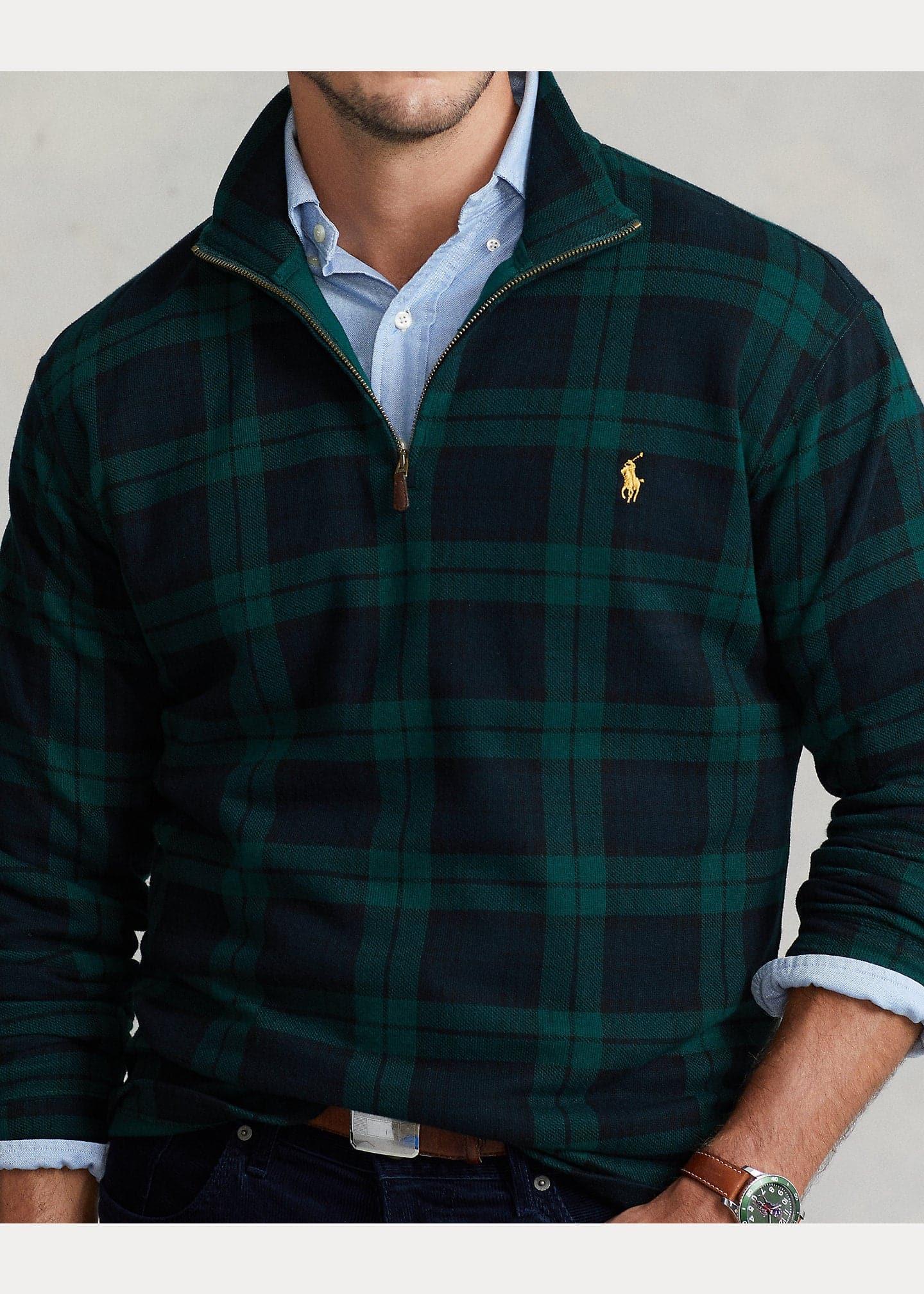 Laflamme- Pull de coton à zip - Ralph lauren